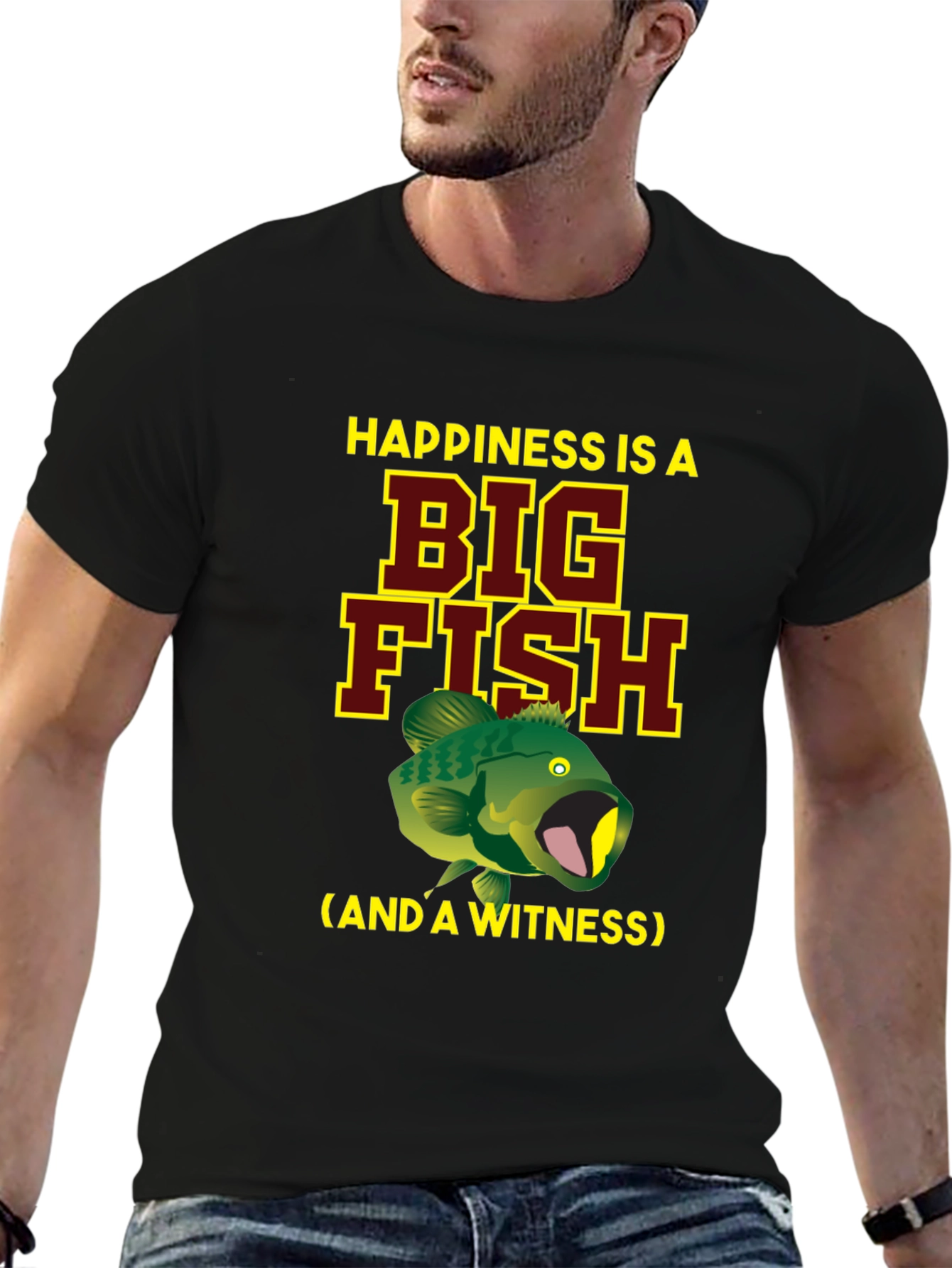 Happiness Big Fish T-Shirt