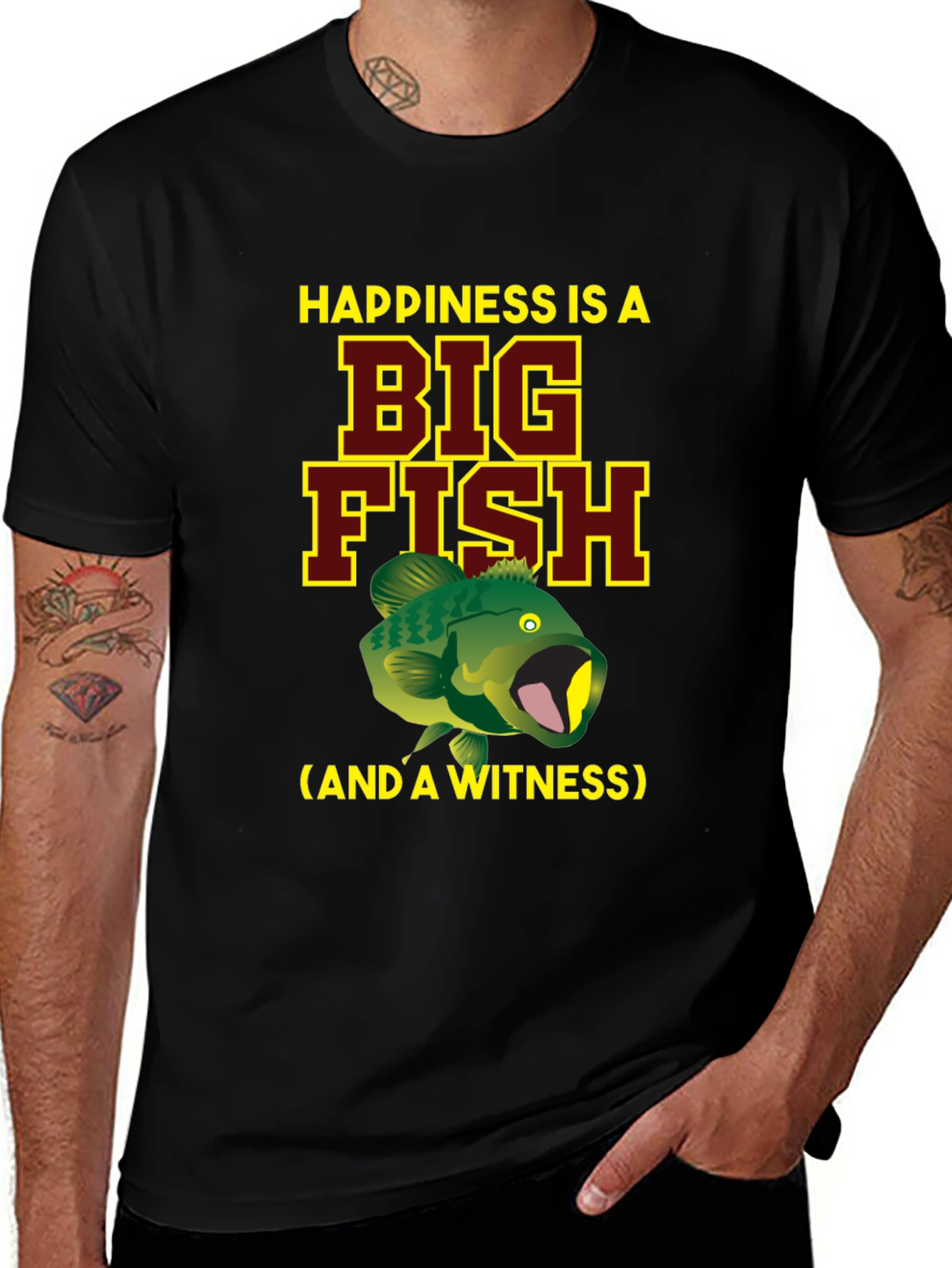 Happiness Big Fish T-Shirt