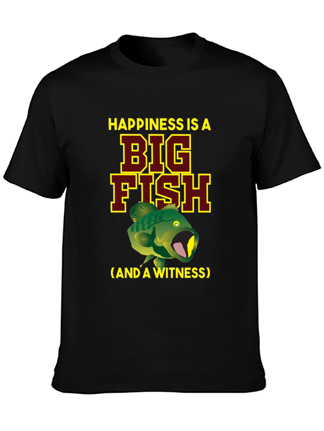 Happiness Big Fish T-Shirt
