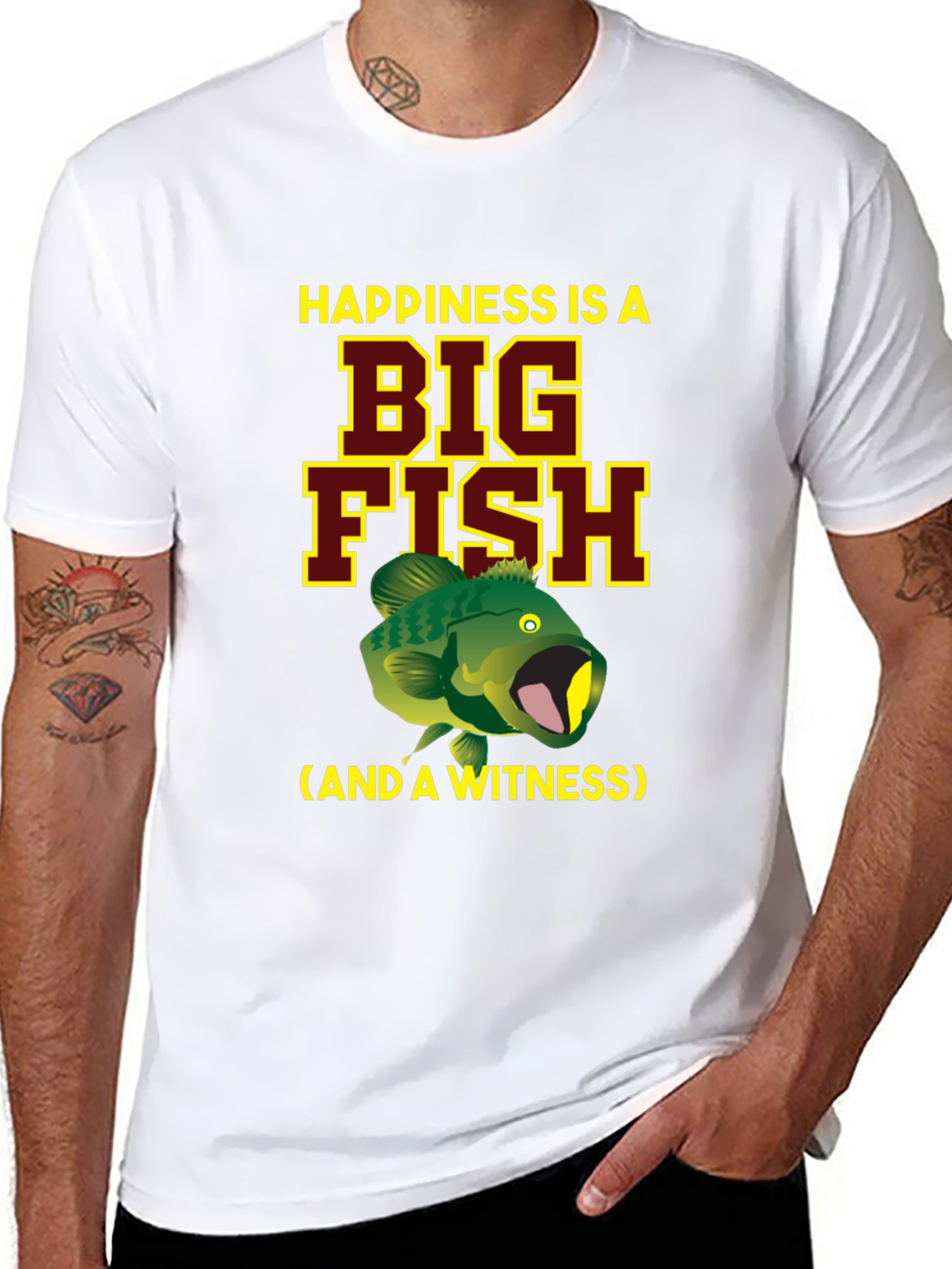 Happiness Big Fish T-Shirt