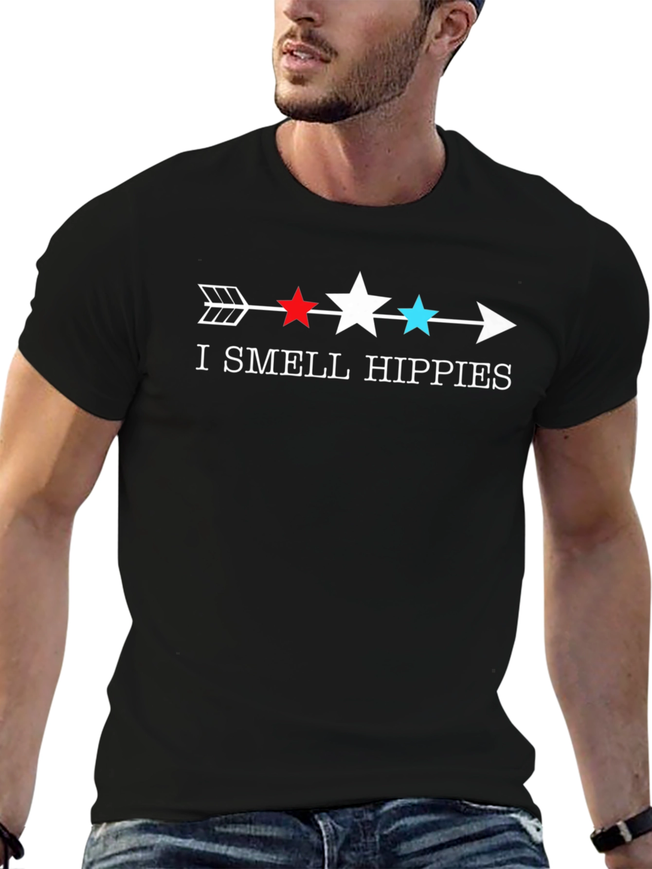 I Smell Hippies Graphic T-Shirt
