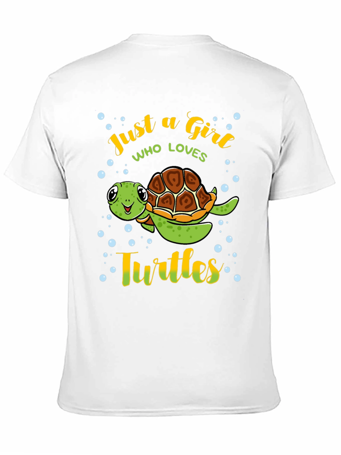 Just a Girl Who Loves Turtles T-Shirt