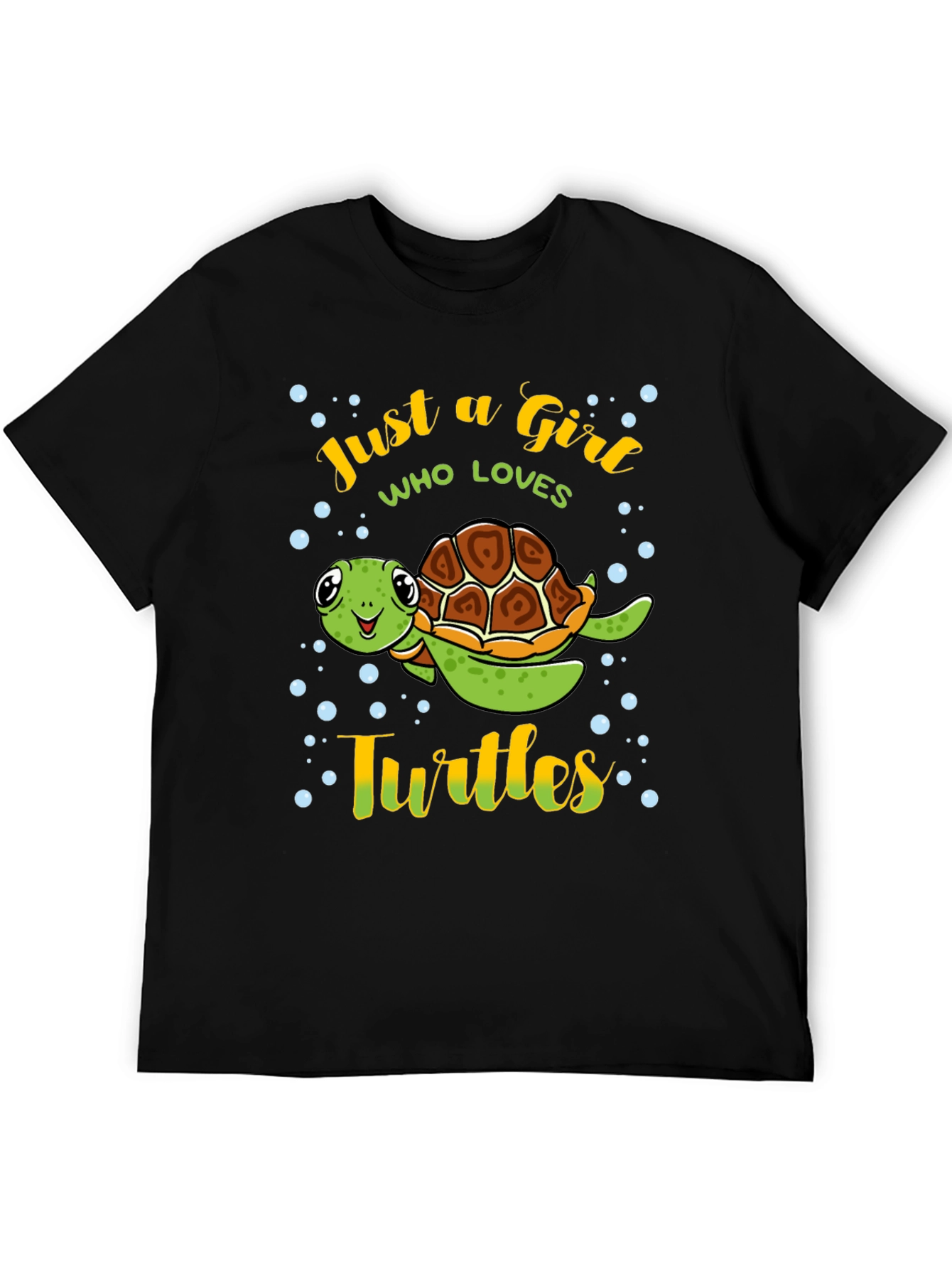 Just a Girl Who Loves Turtles T-Shirt
