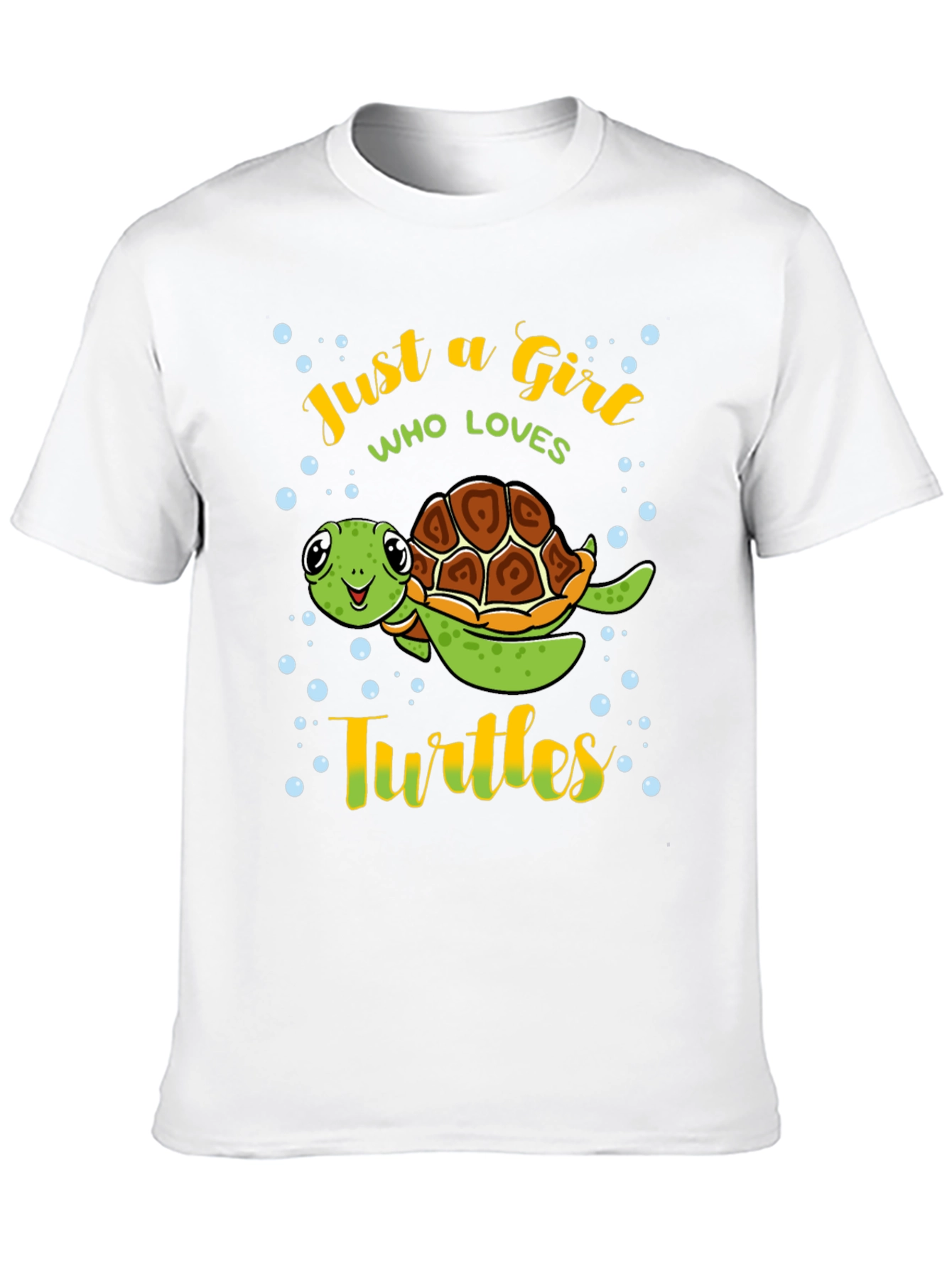 Just a Girl Who Loves Turtles T-Shirt