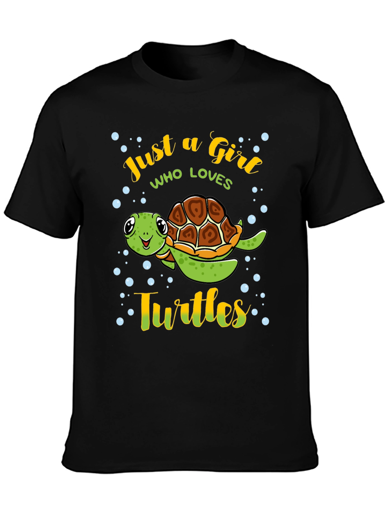 Just a Girl Who Loves Turtles T-Shirt
