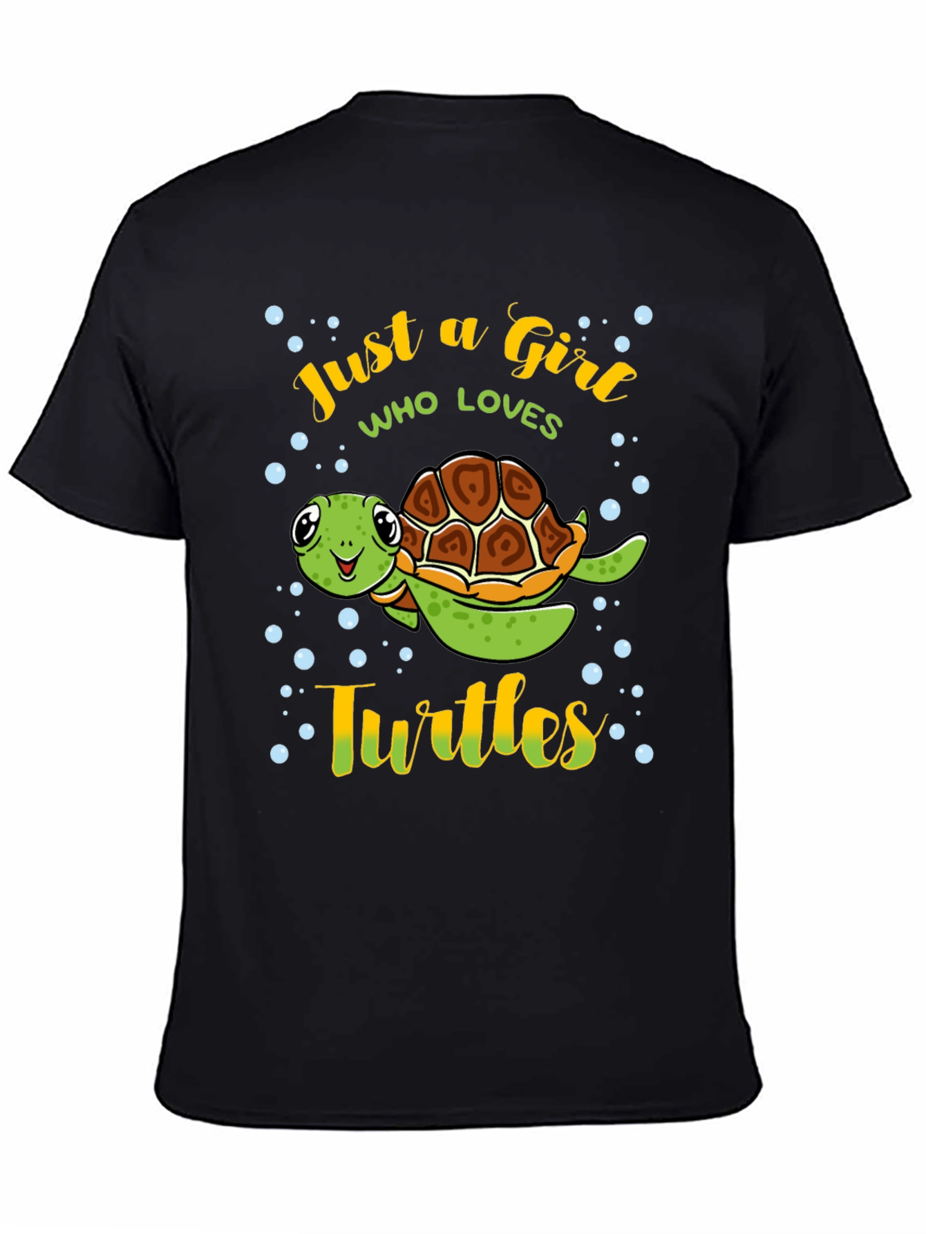 Just a Girl Who Loves Turtles T-Shirt