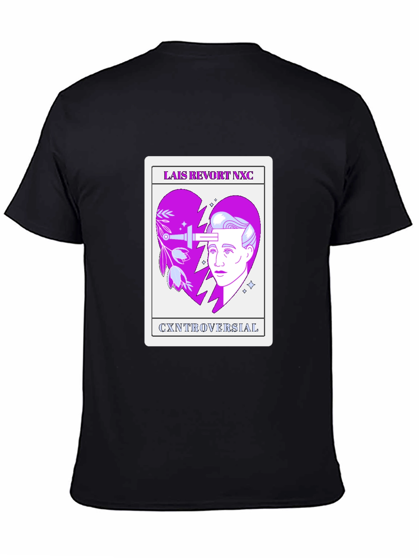 LAIS REVORT Controversial Graphic T-Shirt