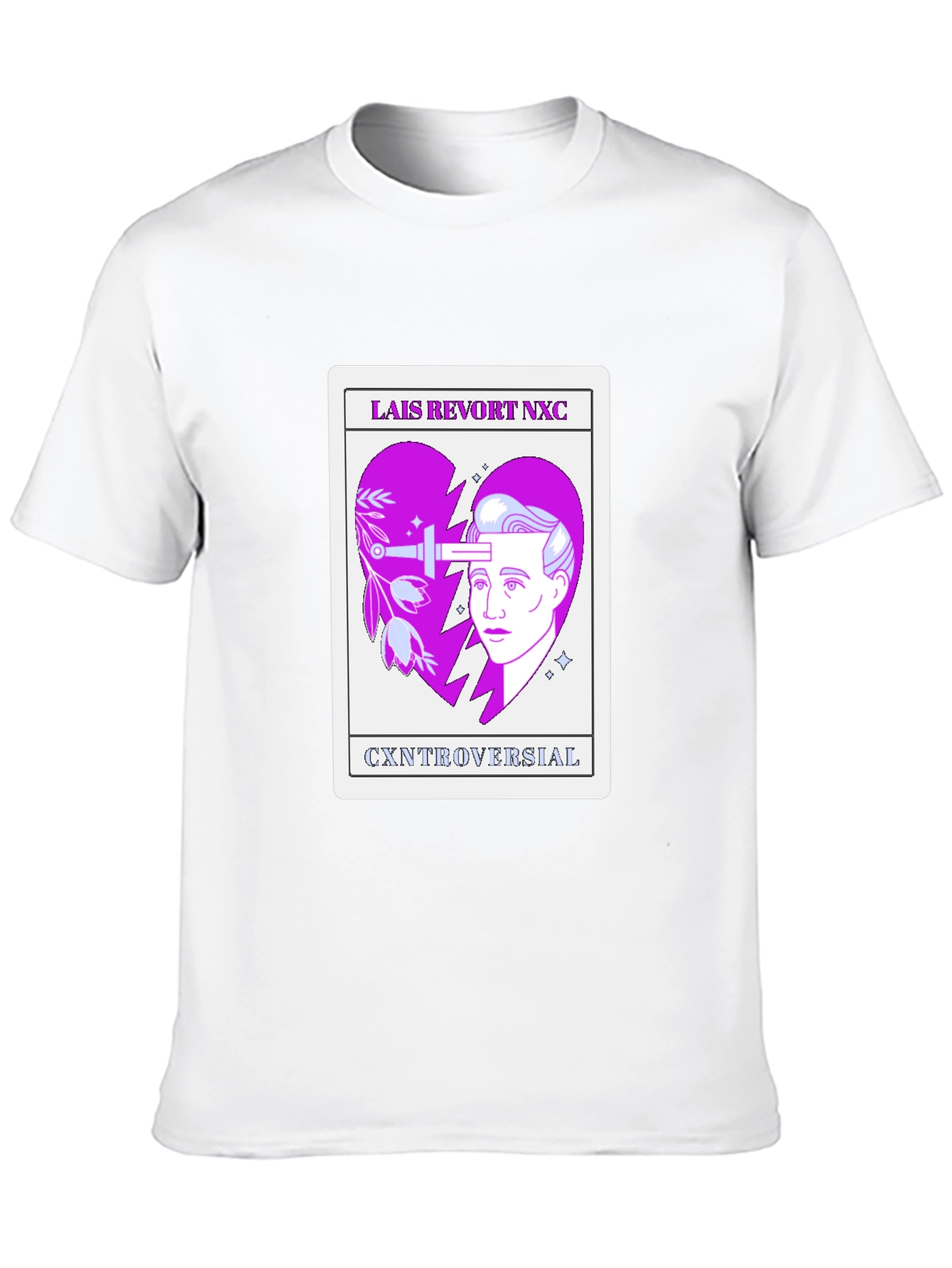 LAIS REVORT Controversial Graphic T-Shirt