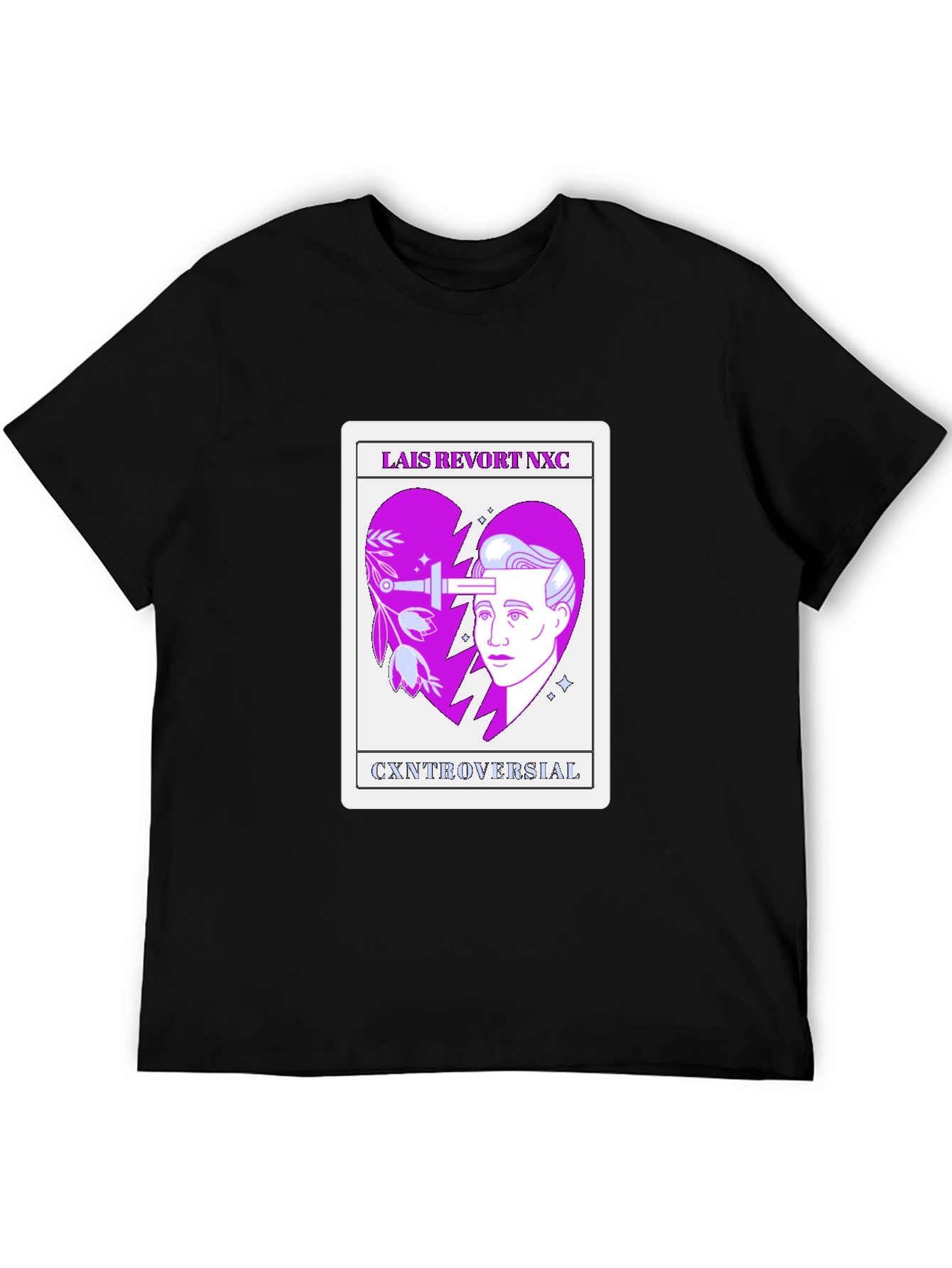 LAIS REVORT Controversial Graphic T-Shirt