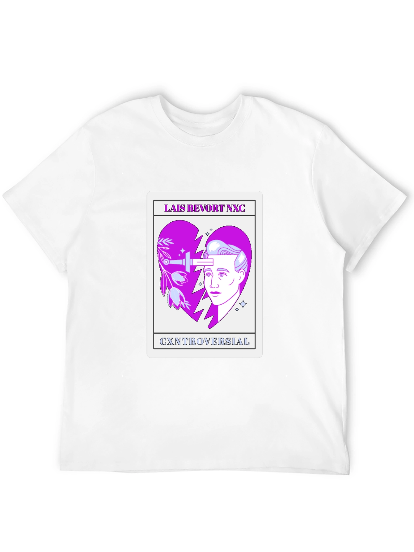 LAIS REVORT Controversial Graphic T-Shirt