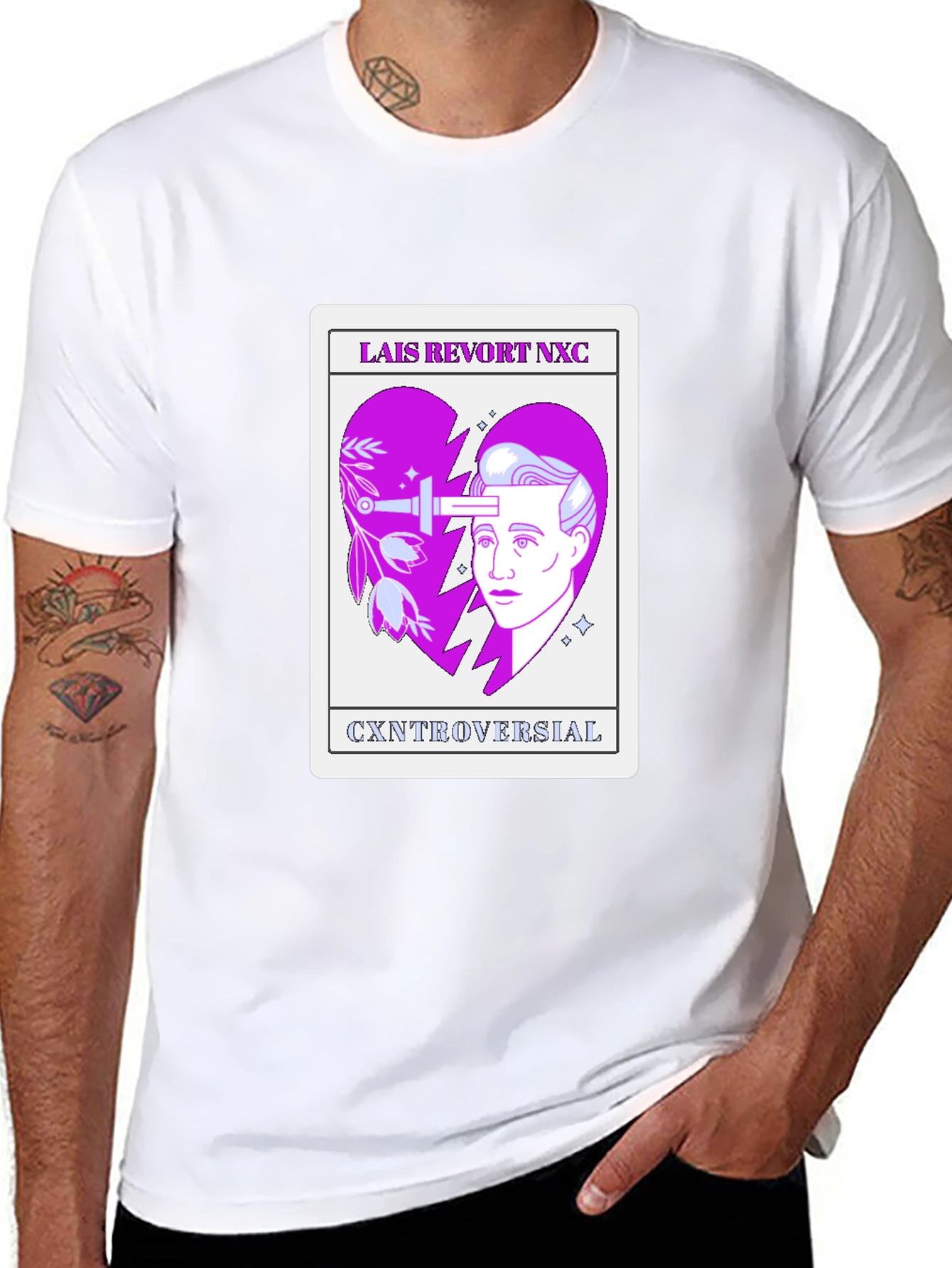 LAIS REVORT Controversial Graphic T-Shirt