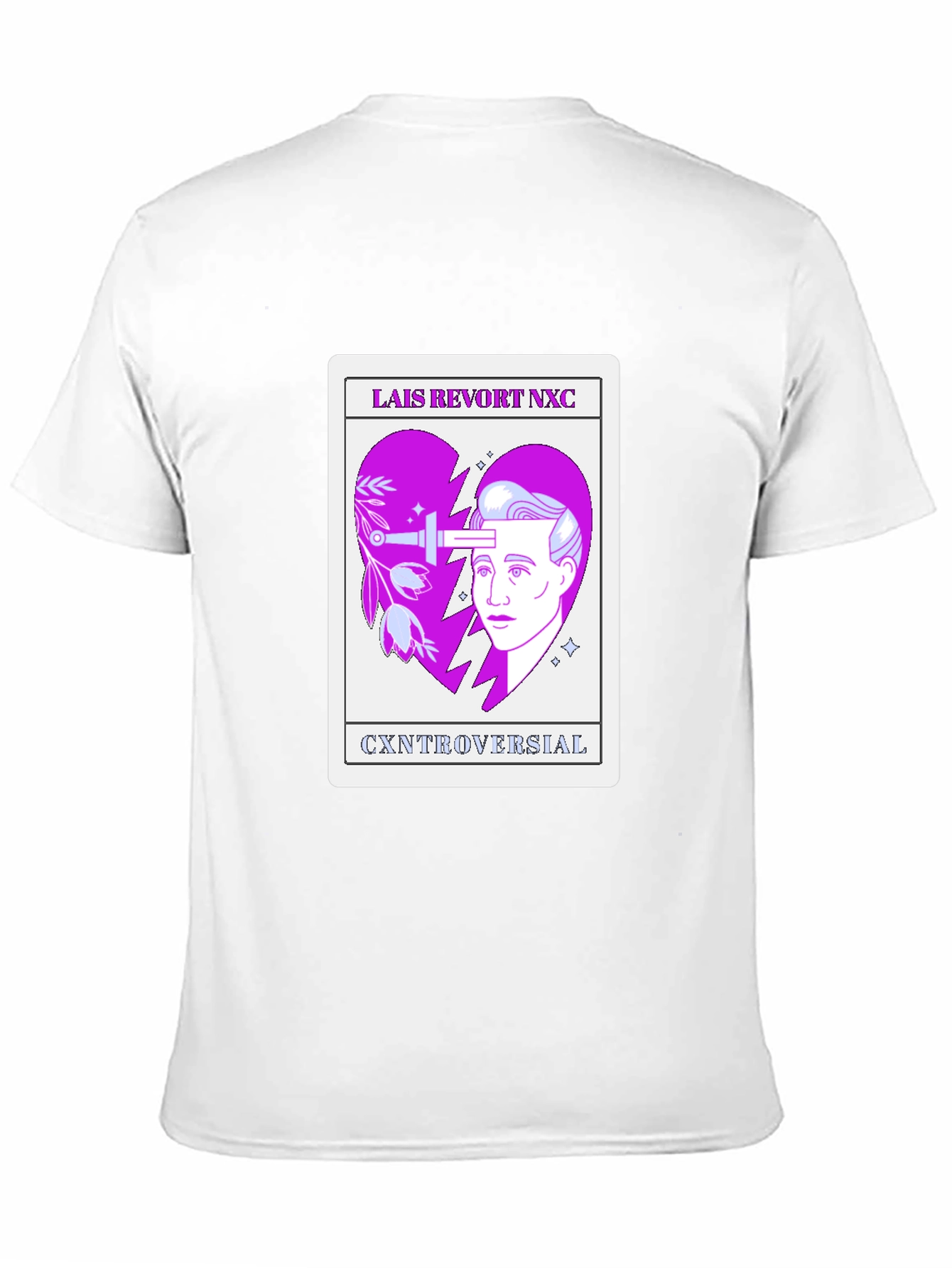 LAIS REVORT Controversial Graphic T-Shirt