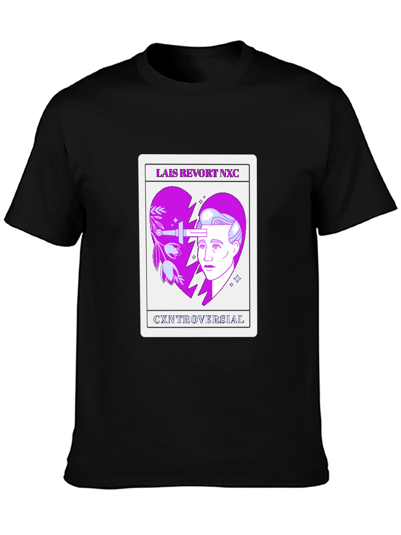 LAIS REVORT Controversial Graphic T-Shirt