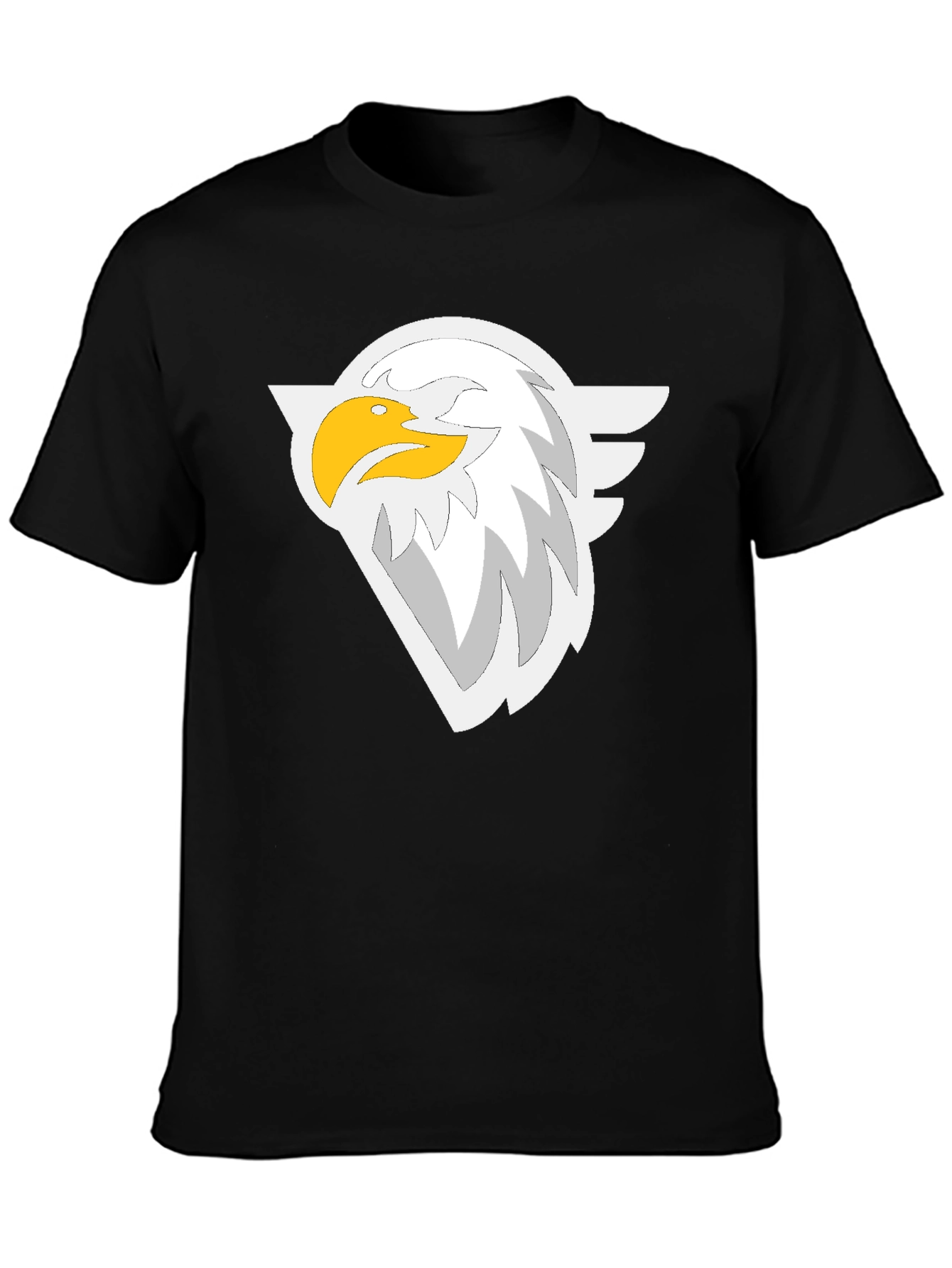 Eagle Graphic Black T-Shirt - Stylish Casual Wear