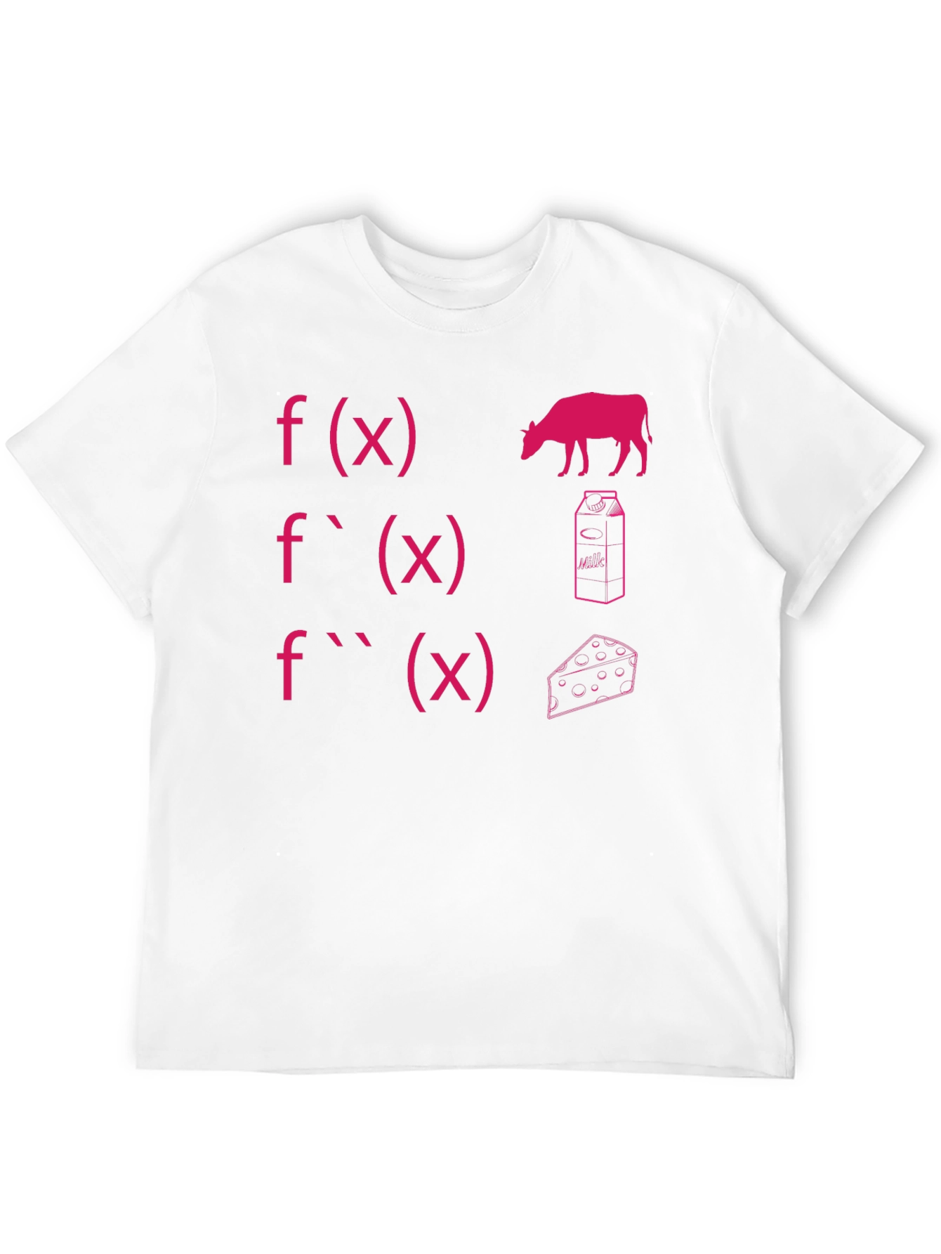 Calculus Cow T-Shirt - Funny Math Pun Tee