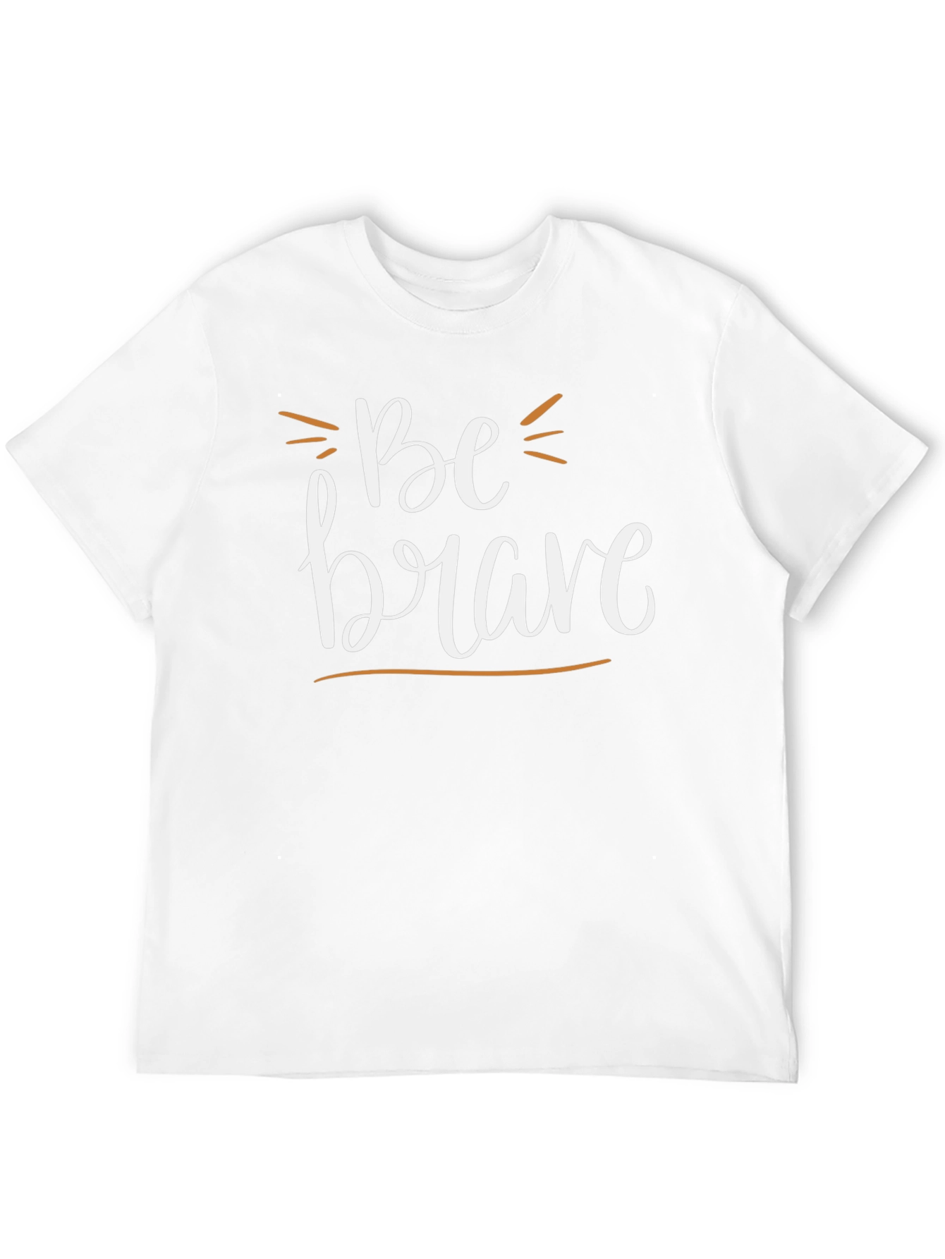 Be Brave Black Graphic Tee Shirt