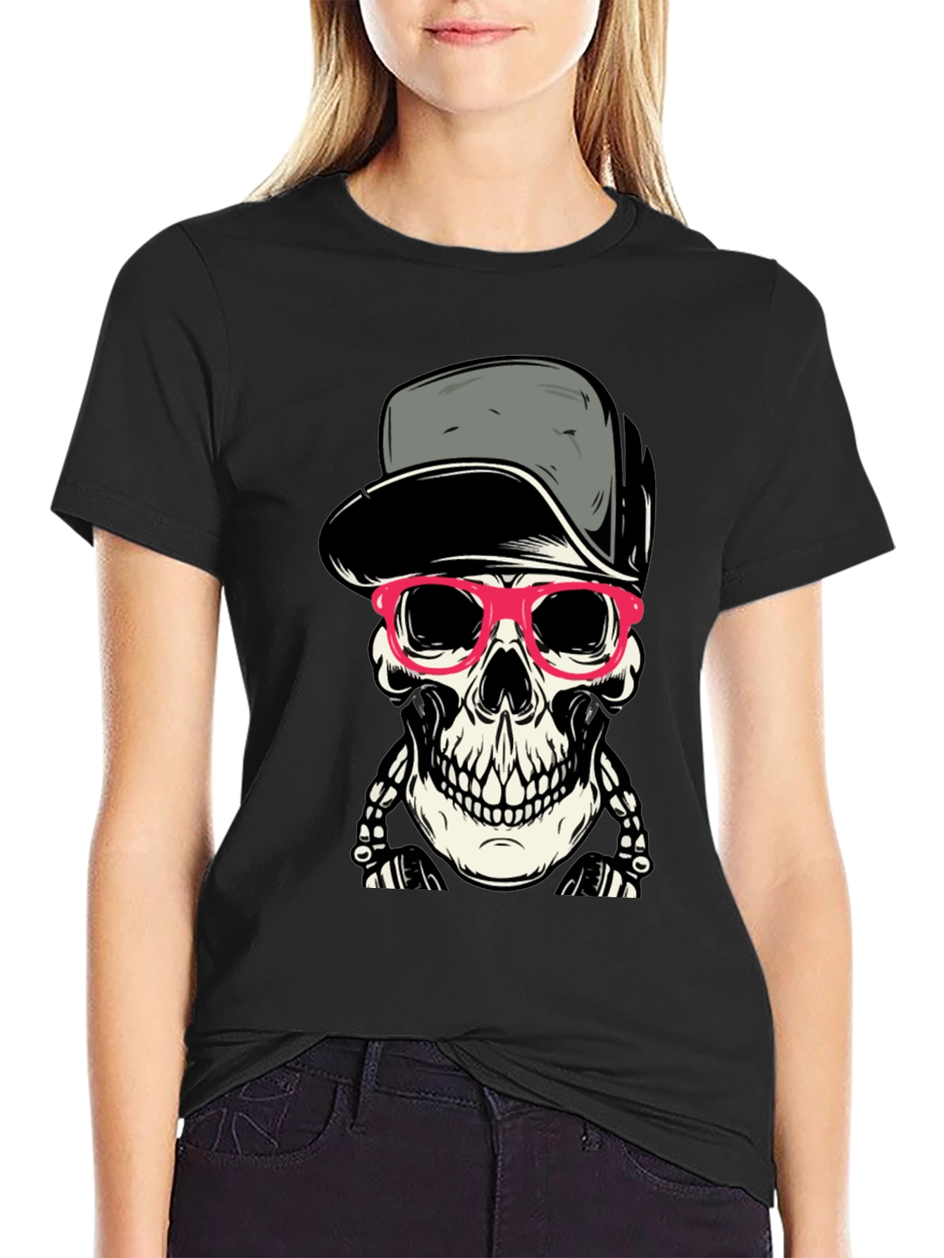 Skull Graphic T-Shirt - Cool & Edgy Streetwear Style