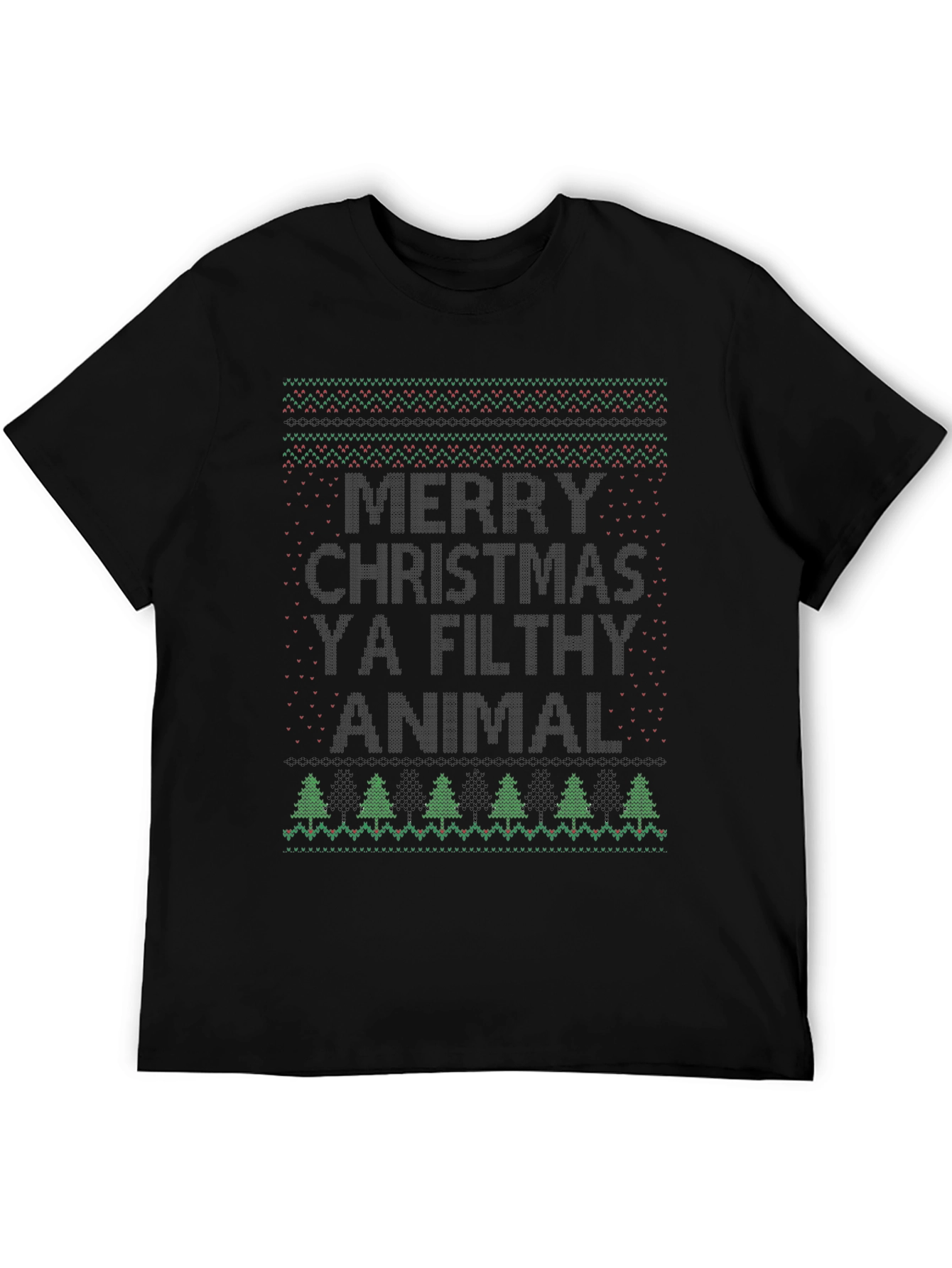 Merry Christmas Ya Filthy Animal Holiday T-Shirt