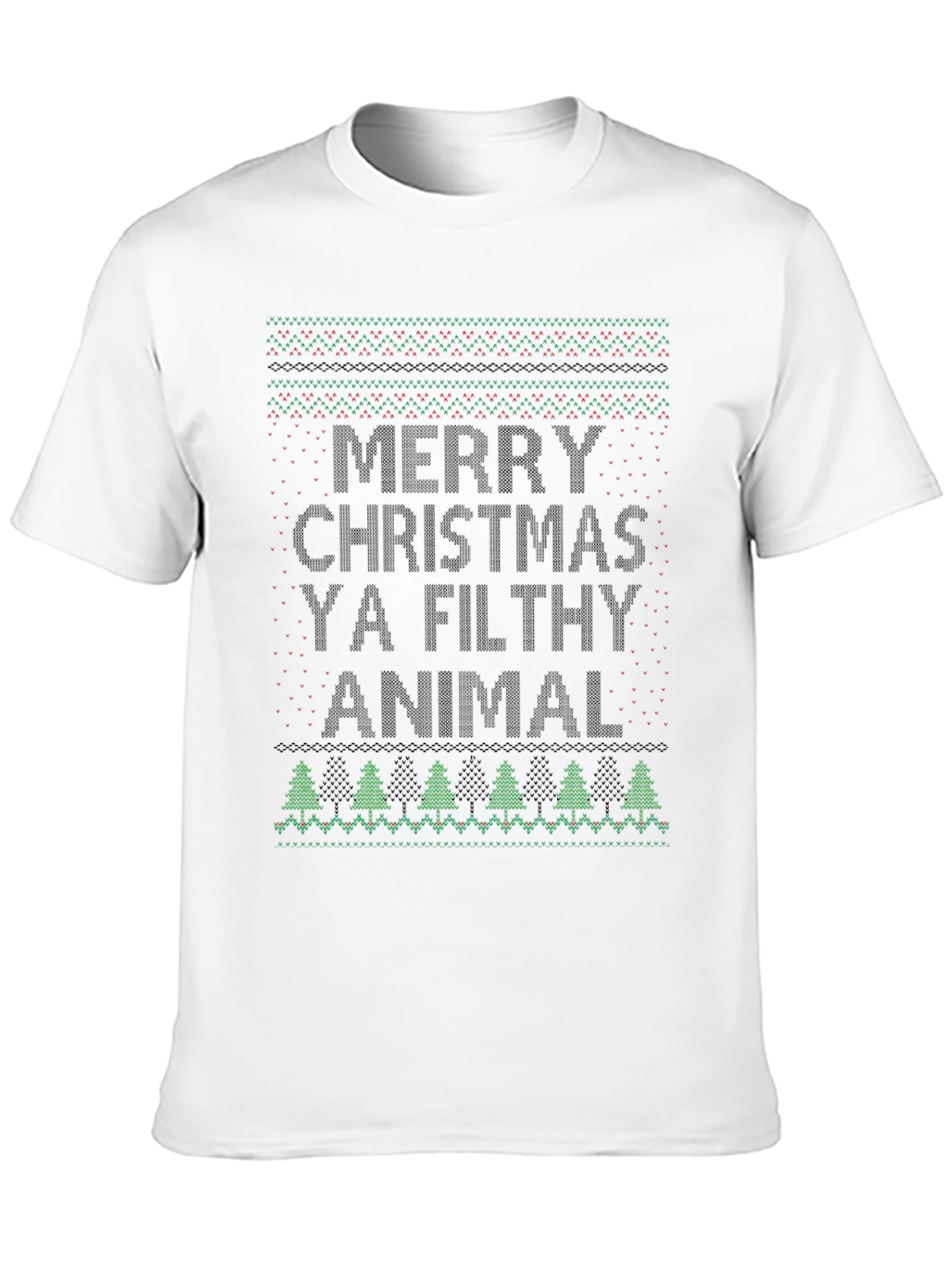 Merry Christmas Ya Filthy Animal Holiday T-Shirt