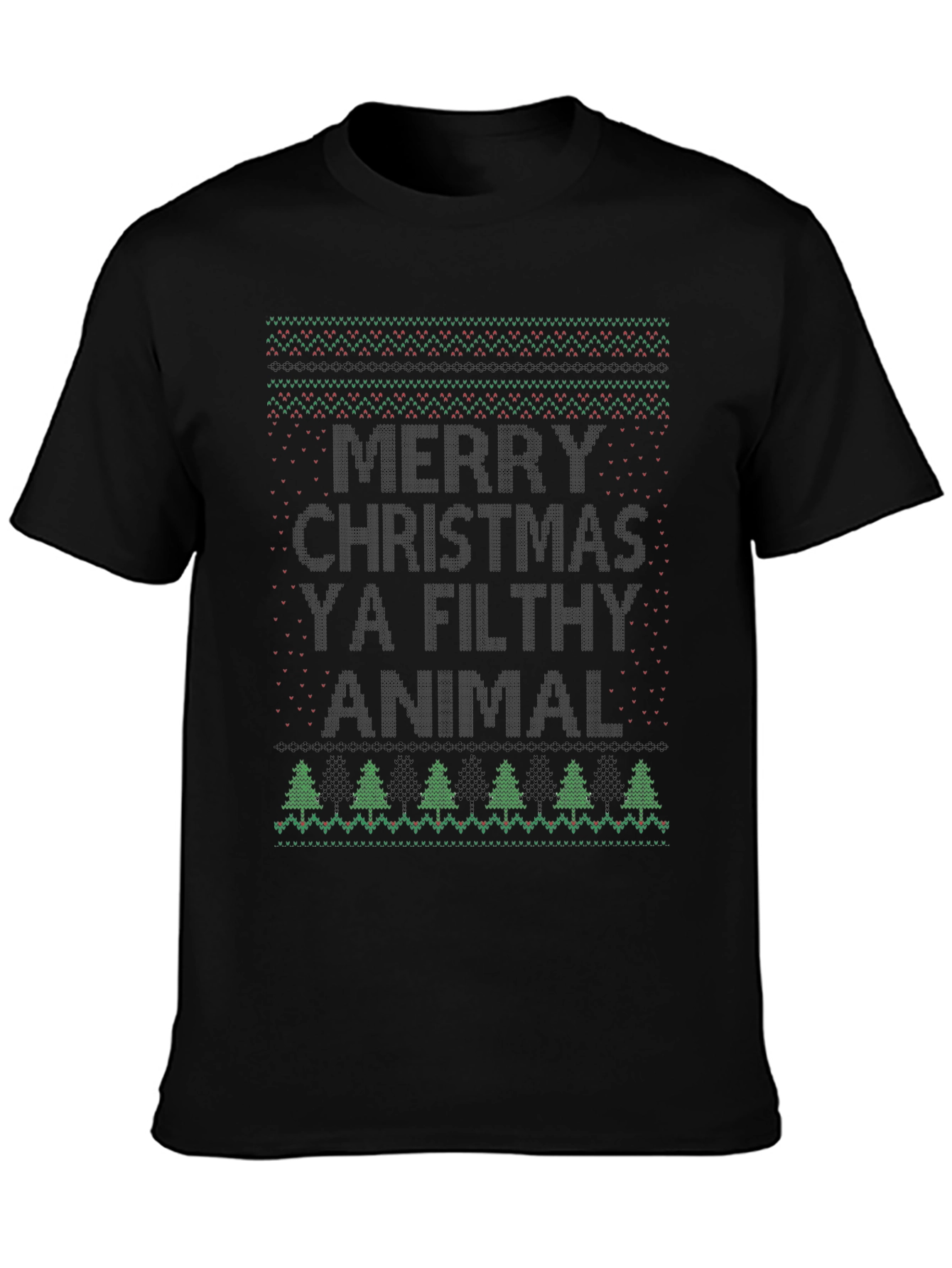 Merry Christmas Ya Filthy Animal Holiday T-Shirt