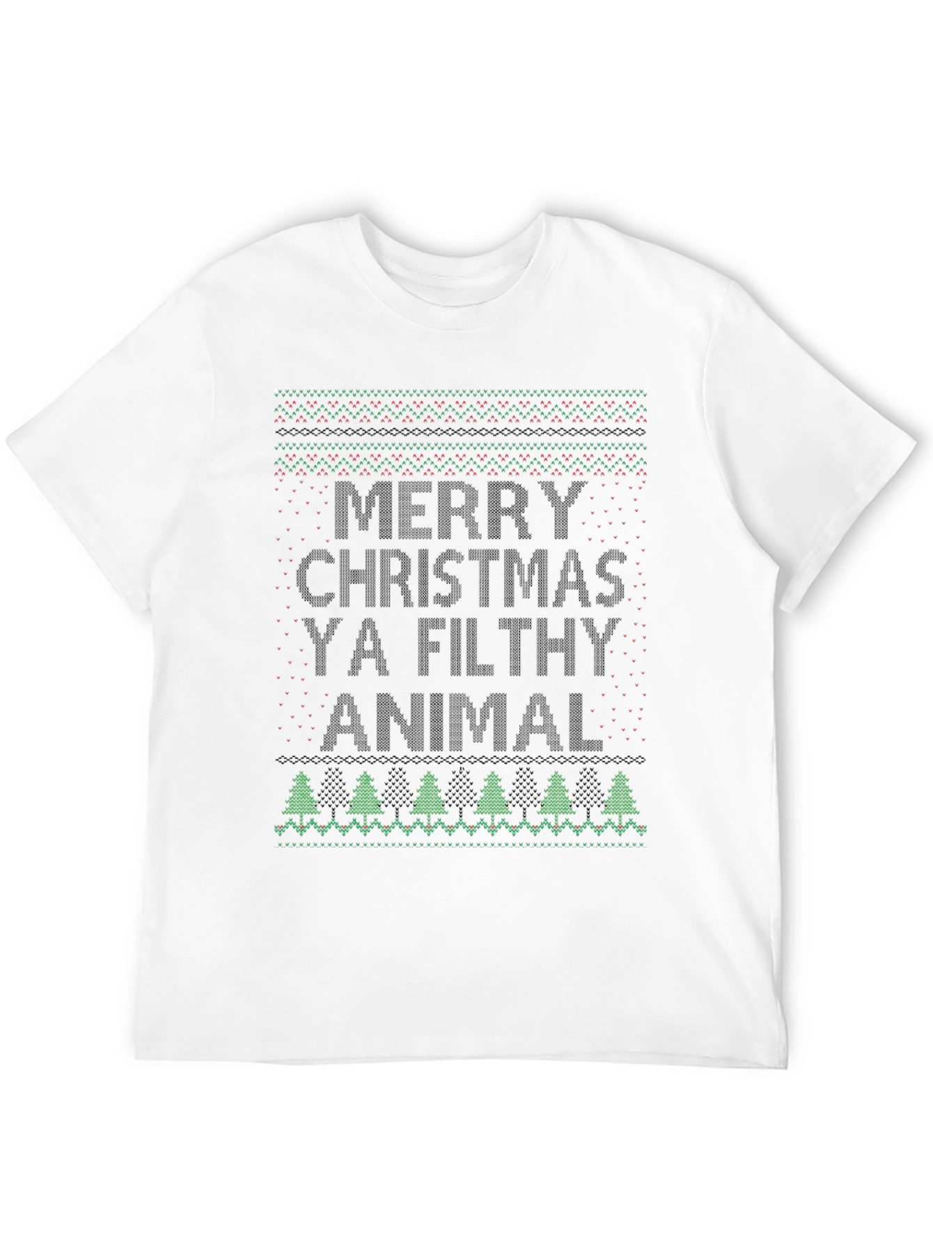 Merry Christmas Ya Filthy Animal Holiday T-Shirt