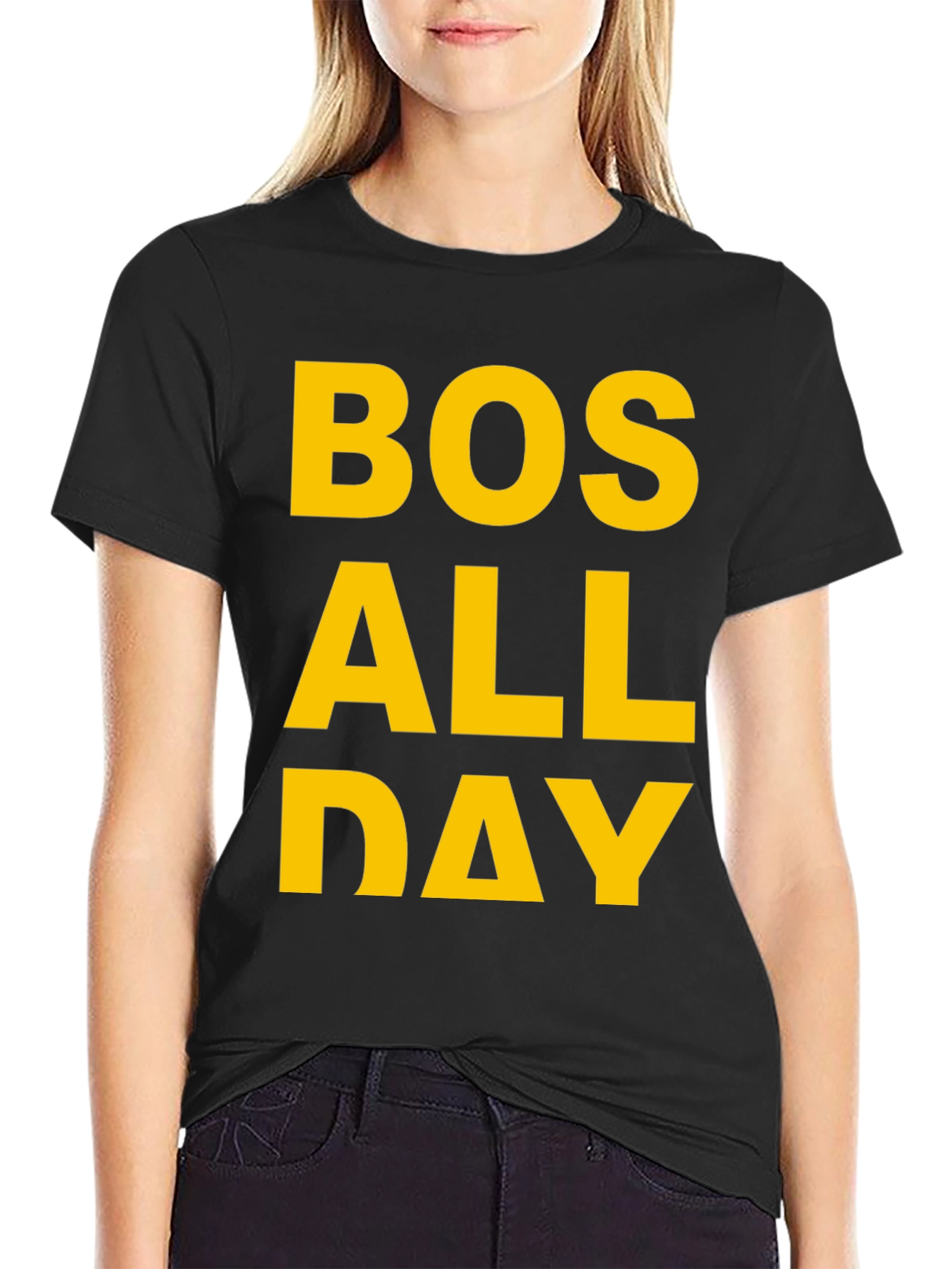BOS All Day Graphic Tee - Black