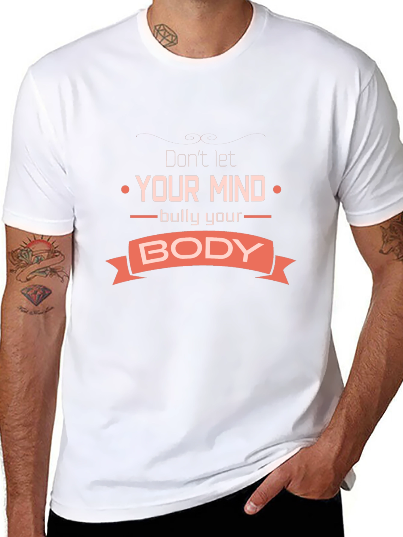 Mind and Body T-Shirt - Motivational Graphic Tee