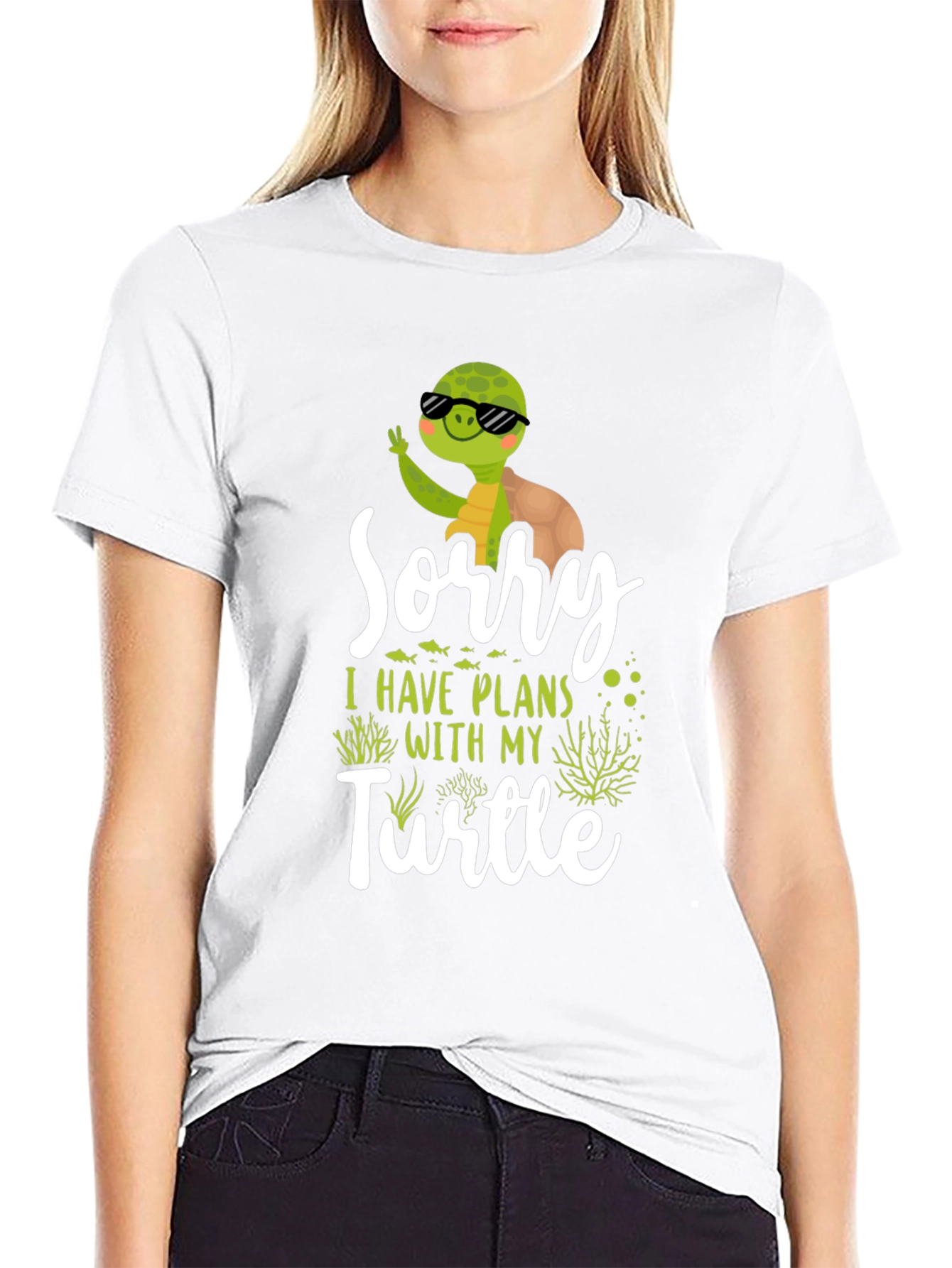 Sorry I Have Plans With My Turtle T-Shirt