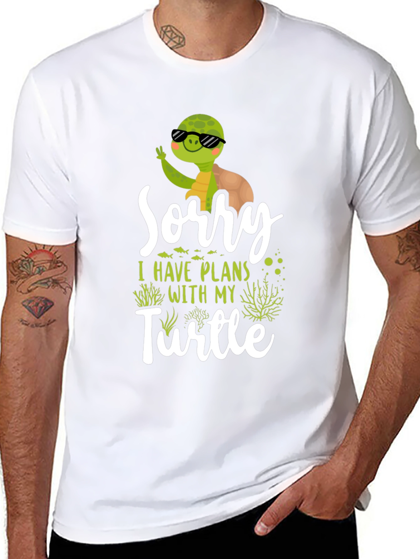 Sorry I Have Plans With My Turtle T-Shirt