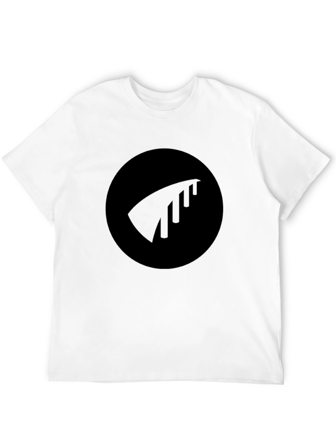 Black Tee with Minimalist Logo
