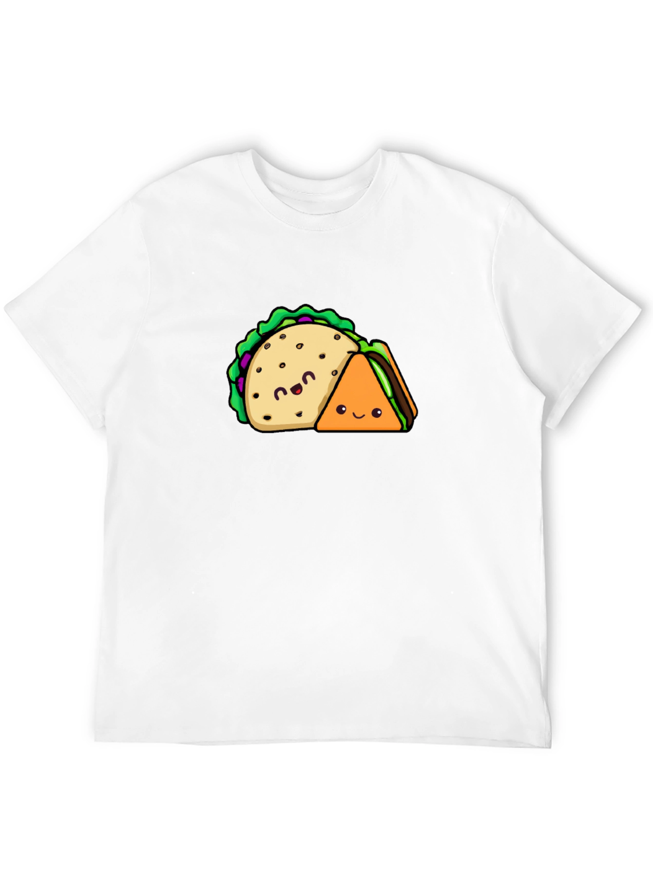 Taco & Sandwich T-Shirt - Cute Foodie Tee