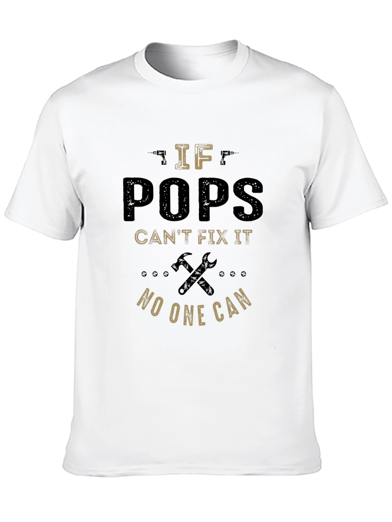 If Pops Cant Fix It Funny T-Shirt