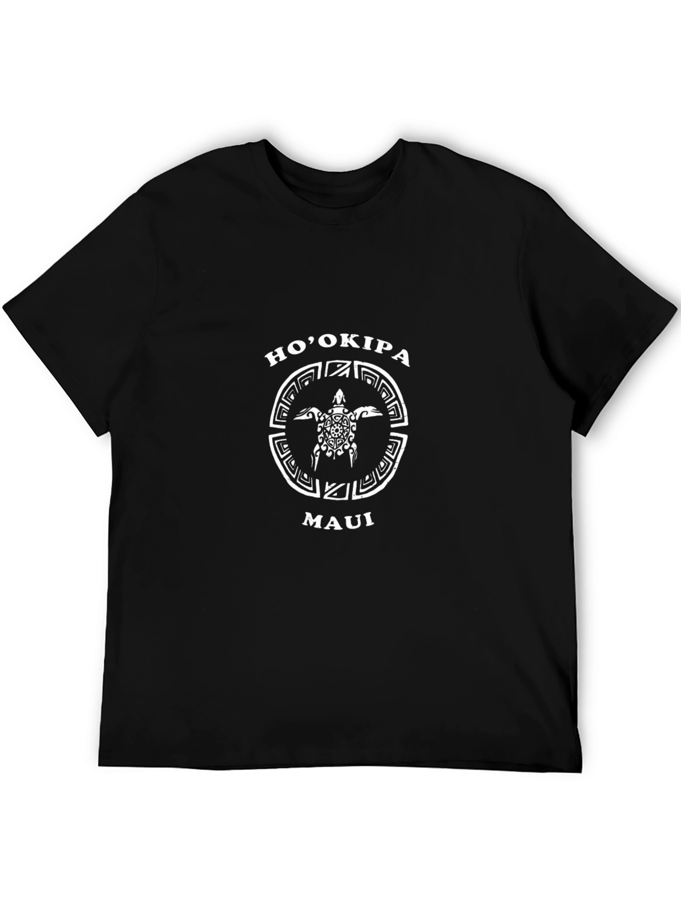 Hookipa Maui Turtle Graphic Tee - Black