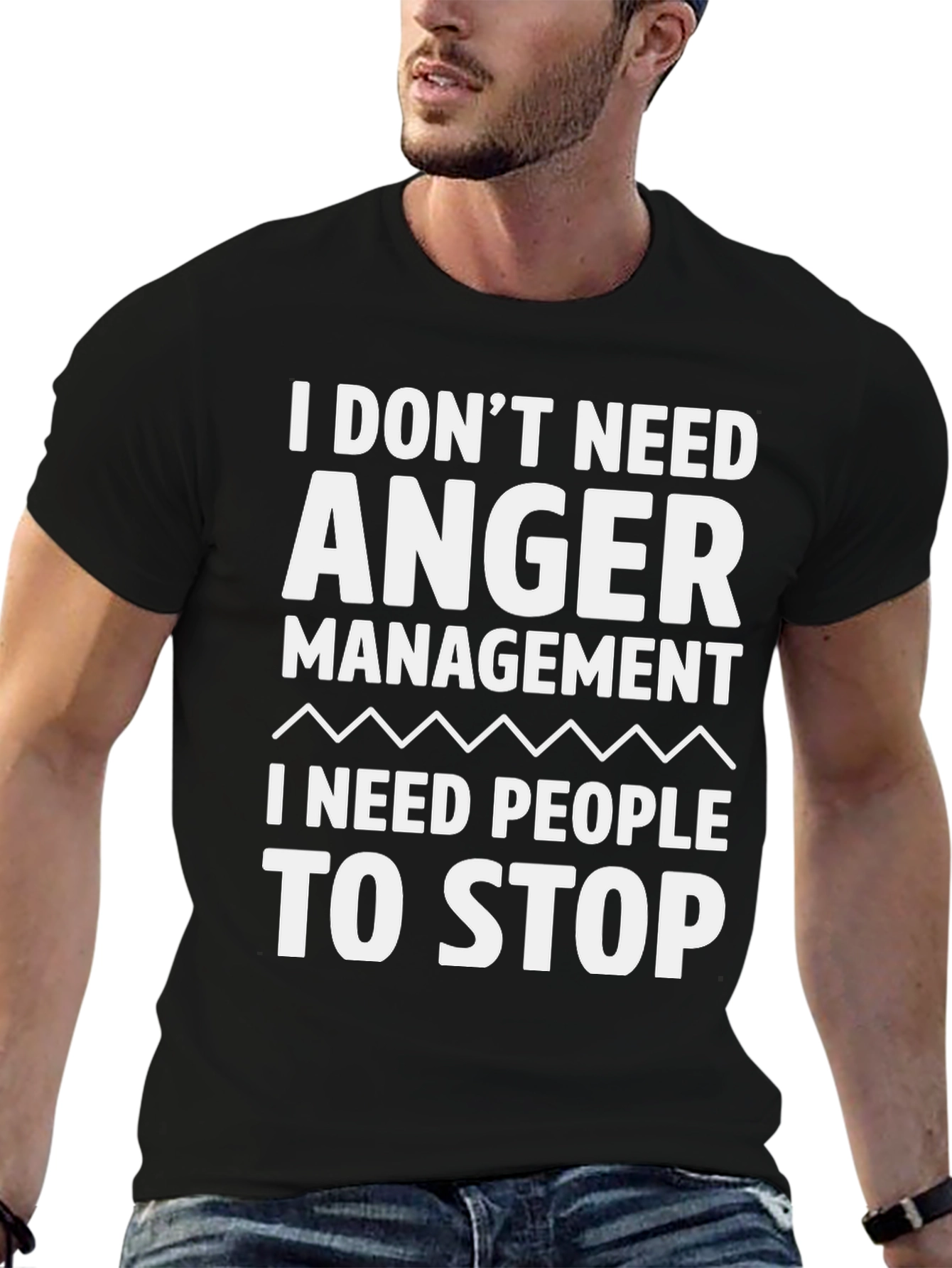 Funny Anger Management T-Shirt - Stop Annoying People!