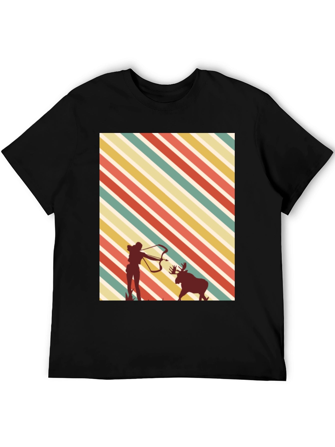 Retro Archer Moose Hunting Tee