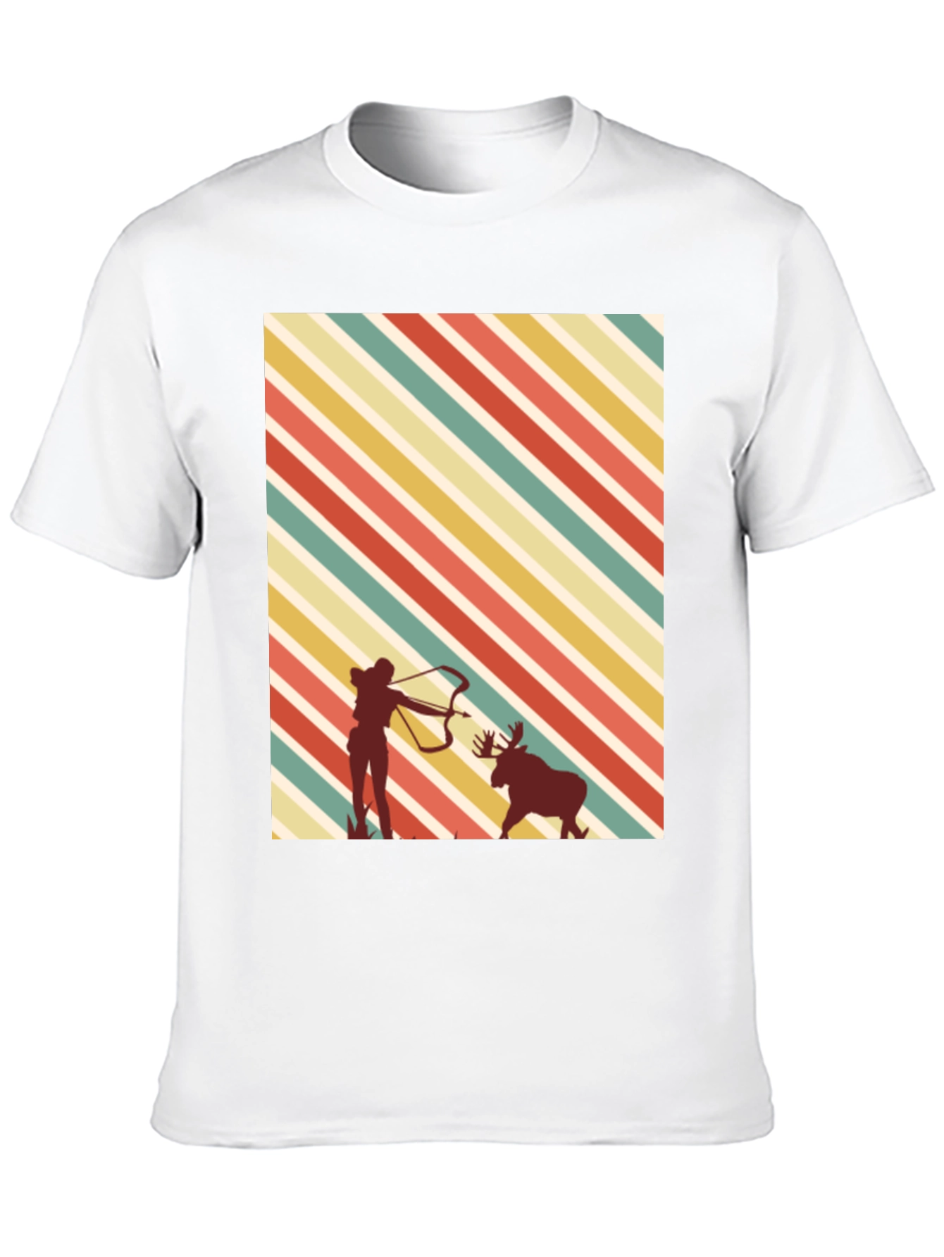 Retro Archer Moose Hunting Tee