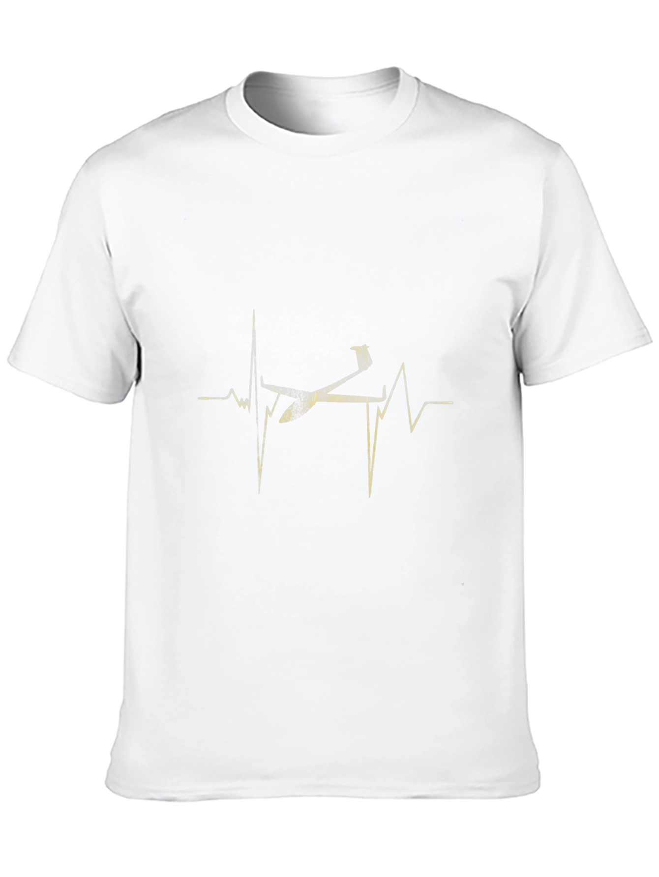 Glider Heartbeat T-Shirt - Aviation Tee