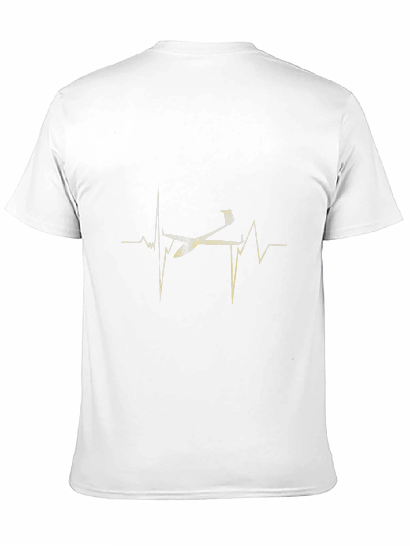 Glider Heartbeat T-Shirt - Aviation Tee