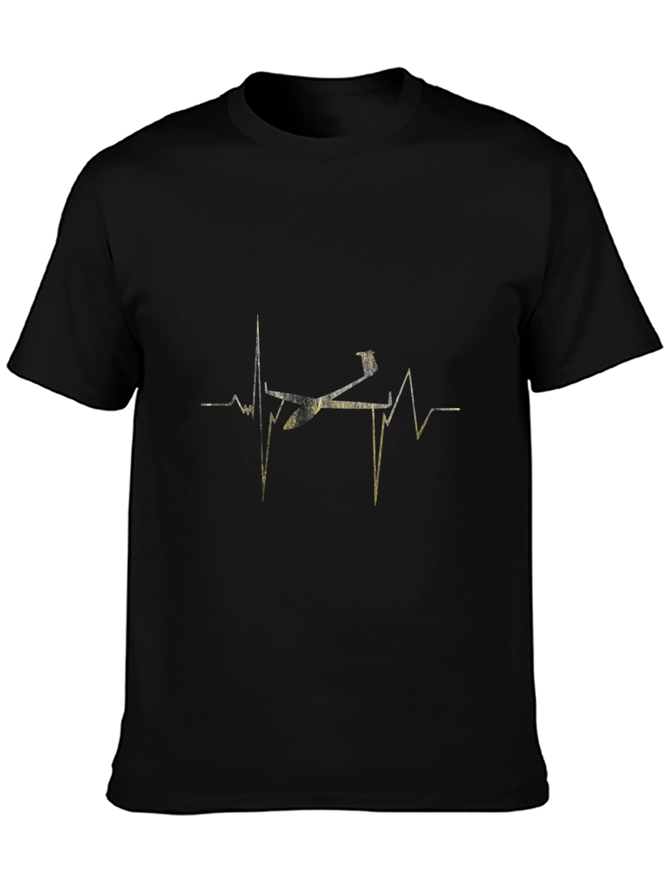 Glider Heartbeat T-Shirt - Aviation Tee
