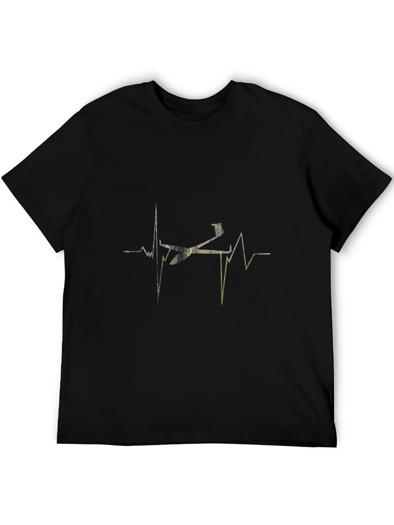 Glider Heartbeat T-Shirt - Aviation Tee