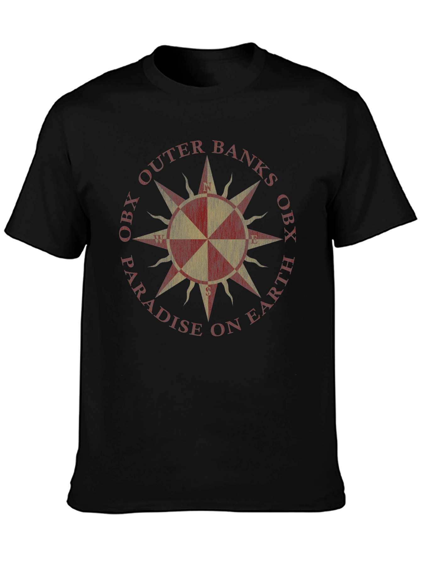 Outer Banks OBX Compass Graphic T-Shirt