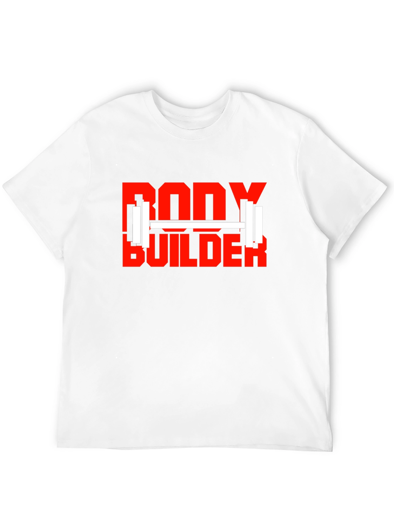 Bodybuilder Graphic Tee - Gym Workout Motivation T-Shirt