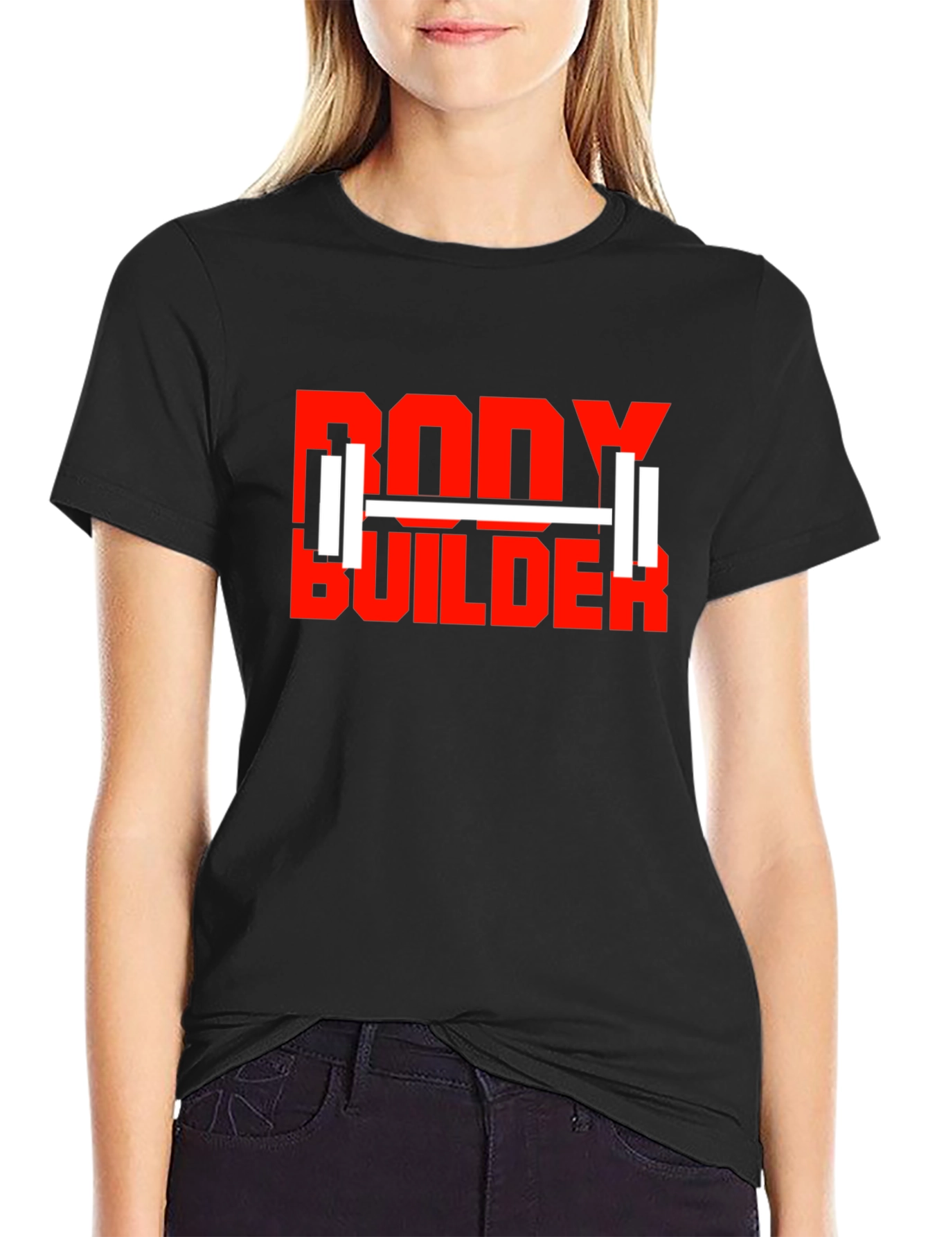 Bodybuilder Graphic Tee - Gym Workout Motivation T-Shirt