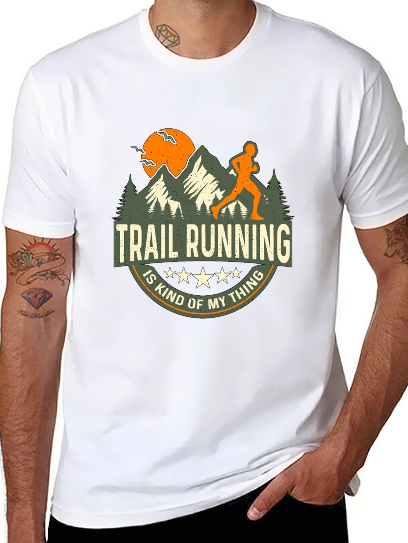 Trail Running T-Shirt - Outdoor Adventure Tee