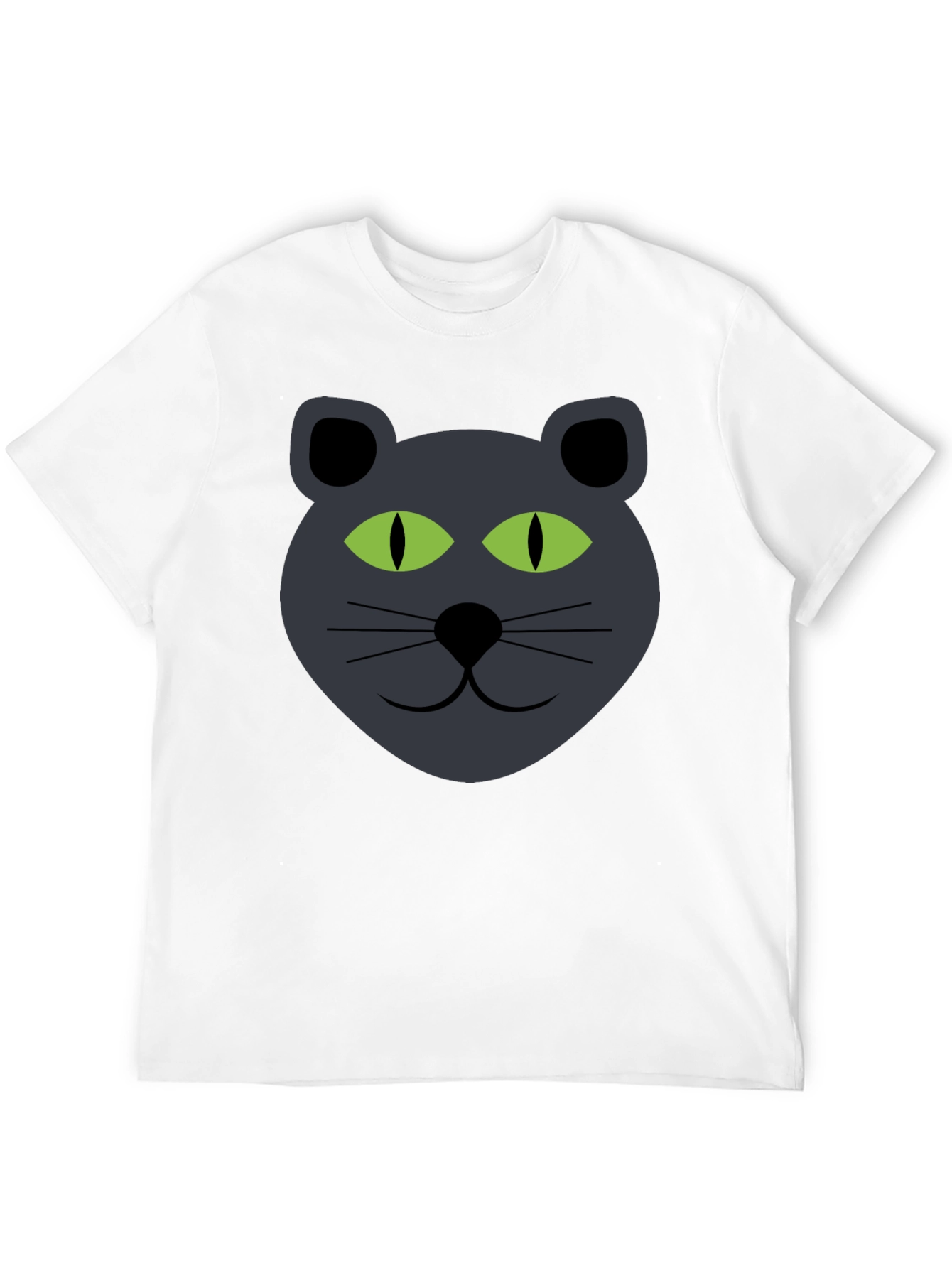 Cat Face Graphic Tee