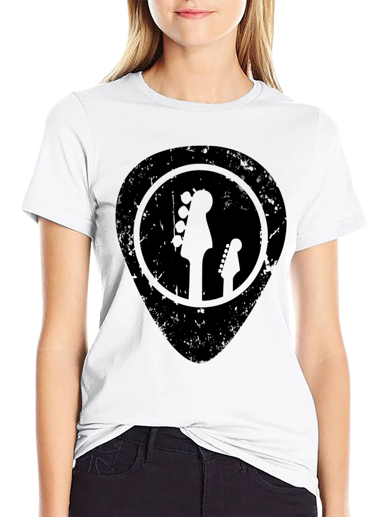 Guitar Pick T-Shirt - Rock and Roll Tee