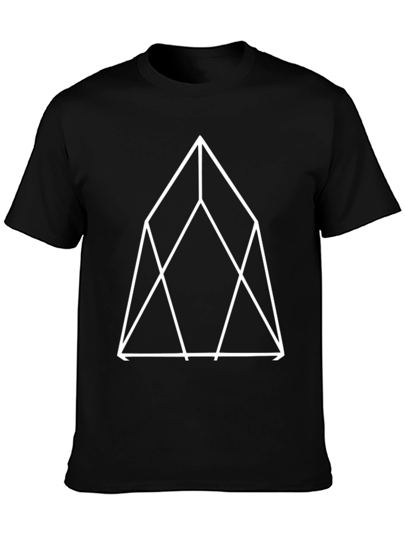 Geometric Graphic Tee - Modern Minimalist Design
