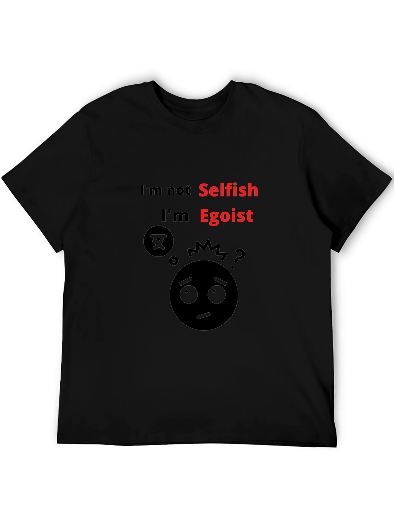 Egoist Graphic Tee - Bold Statement Shirt