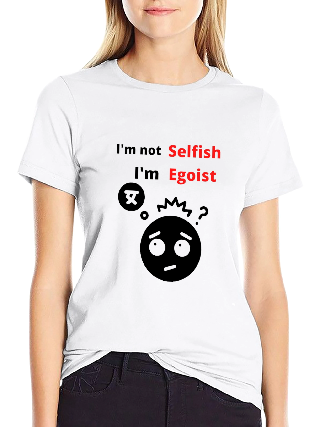Egoist Graphic Tee - Bold Statement Shirt