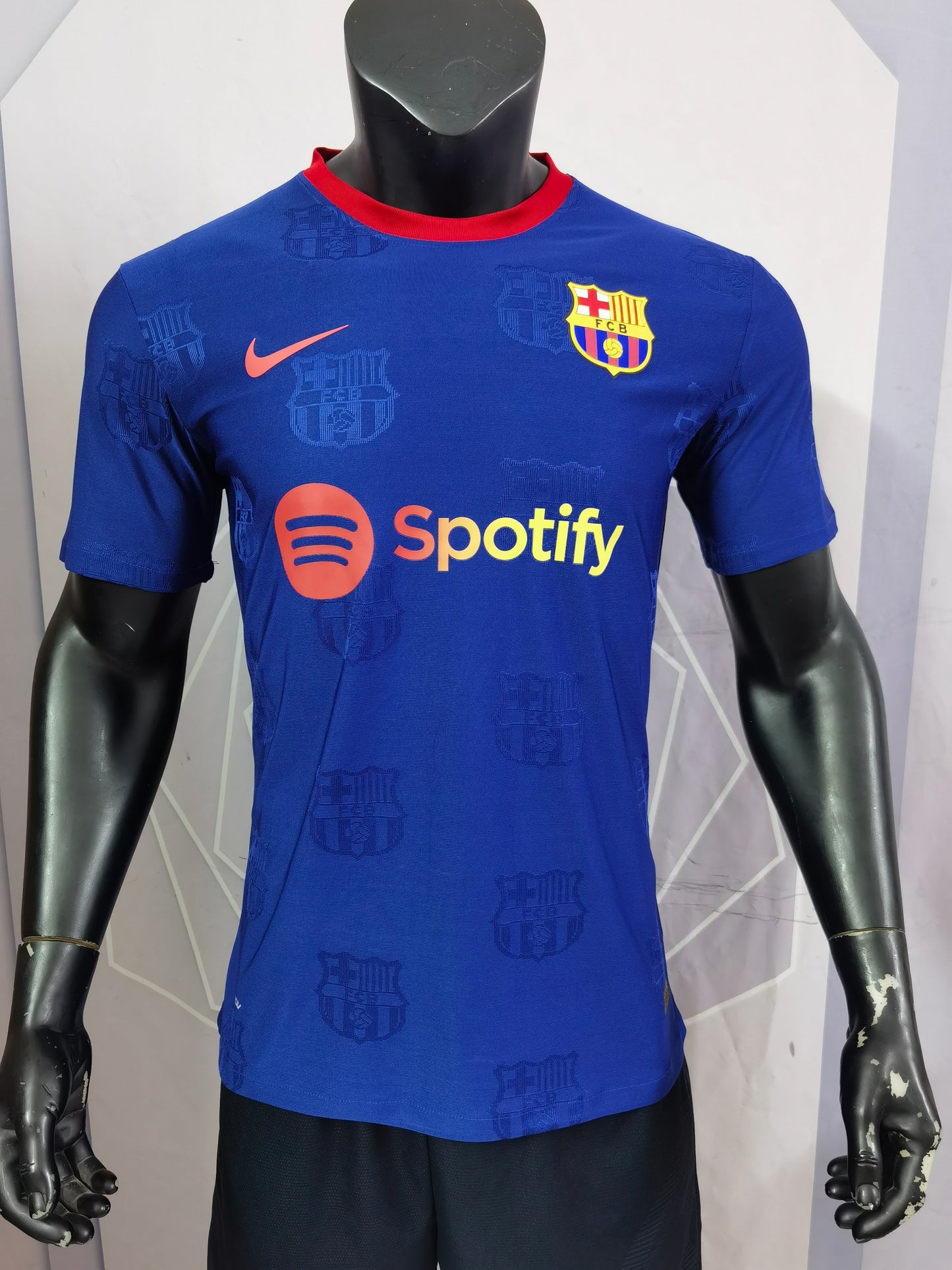 Barcelona Blue Special Edition Custom Edition Soccer Jersey